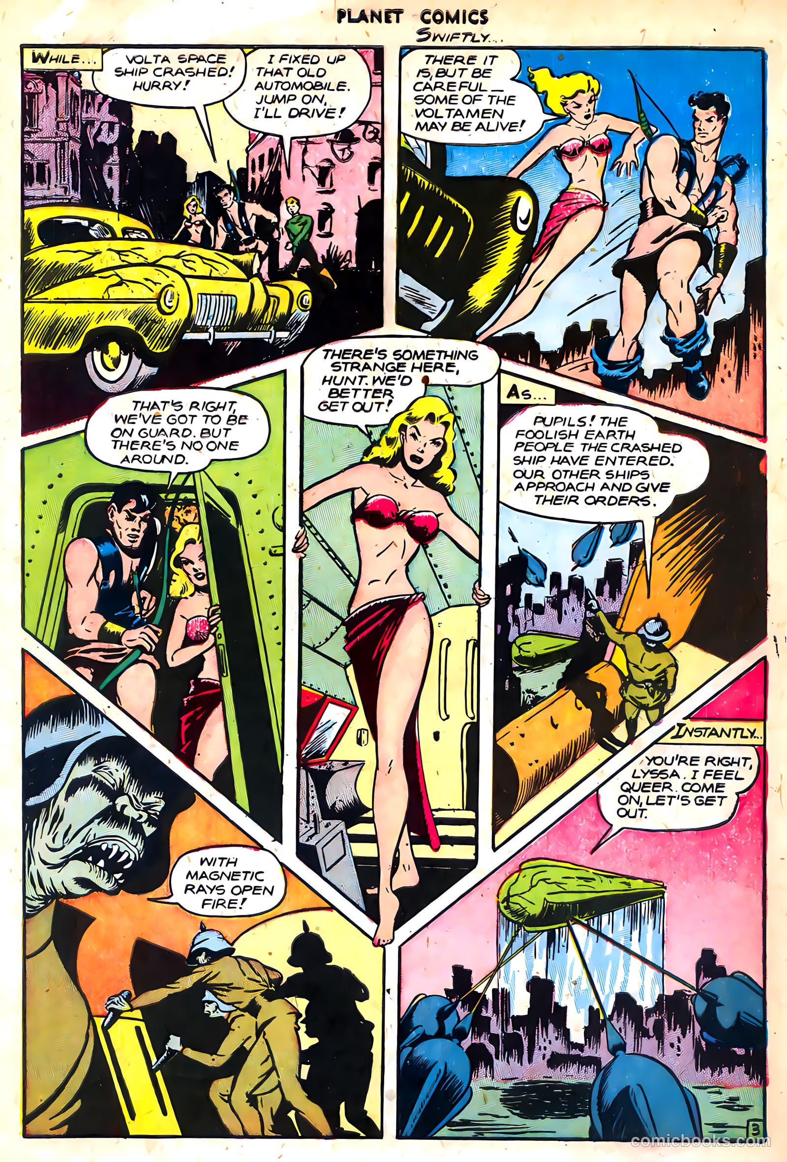 Planet Comics #47 (1947) — page 5 of 52