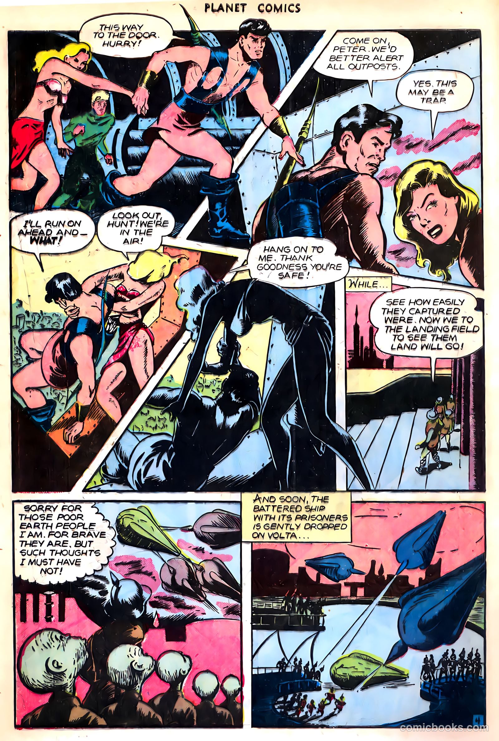 Planet Comics #47 (1947) — page 6 of 52