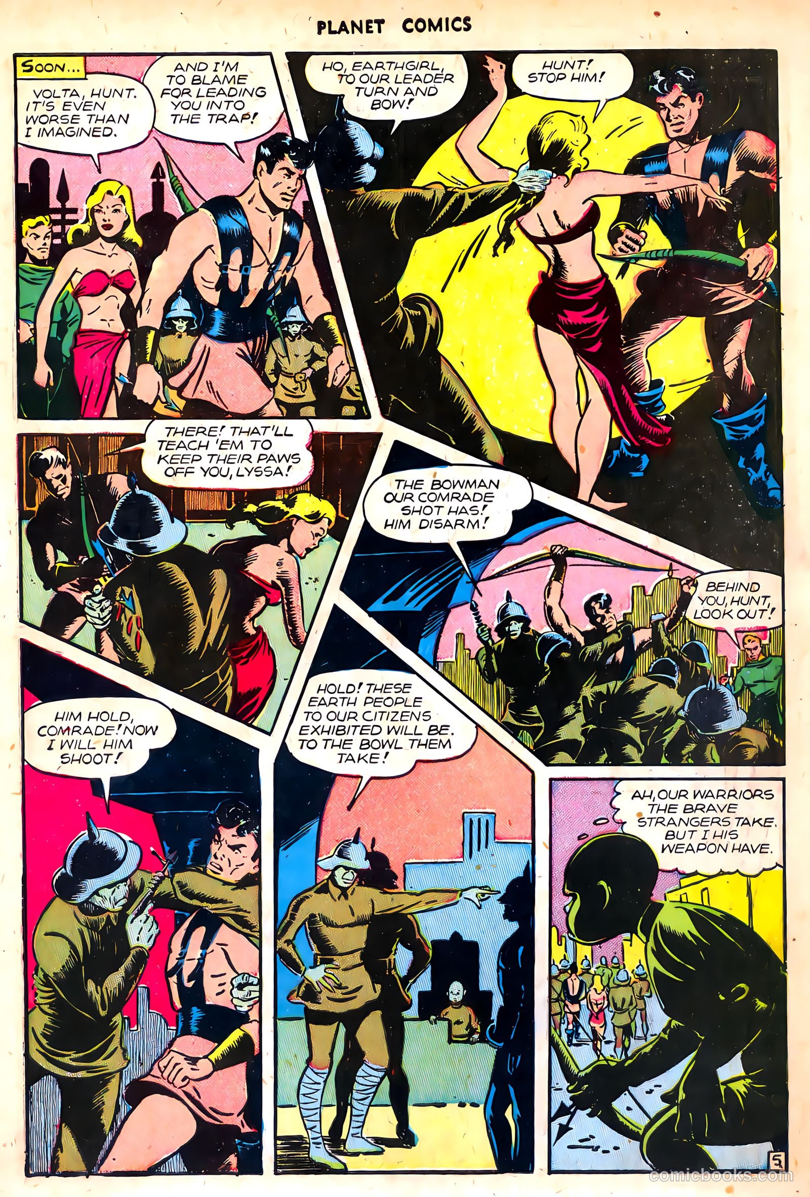 Planet Comics #47 (1947) — page 7 of 52