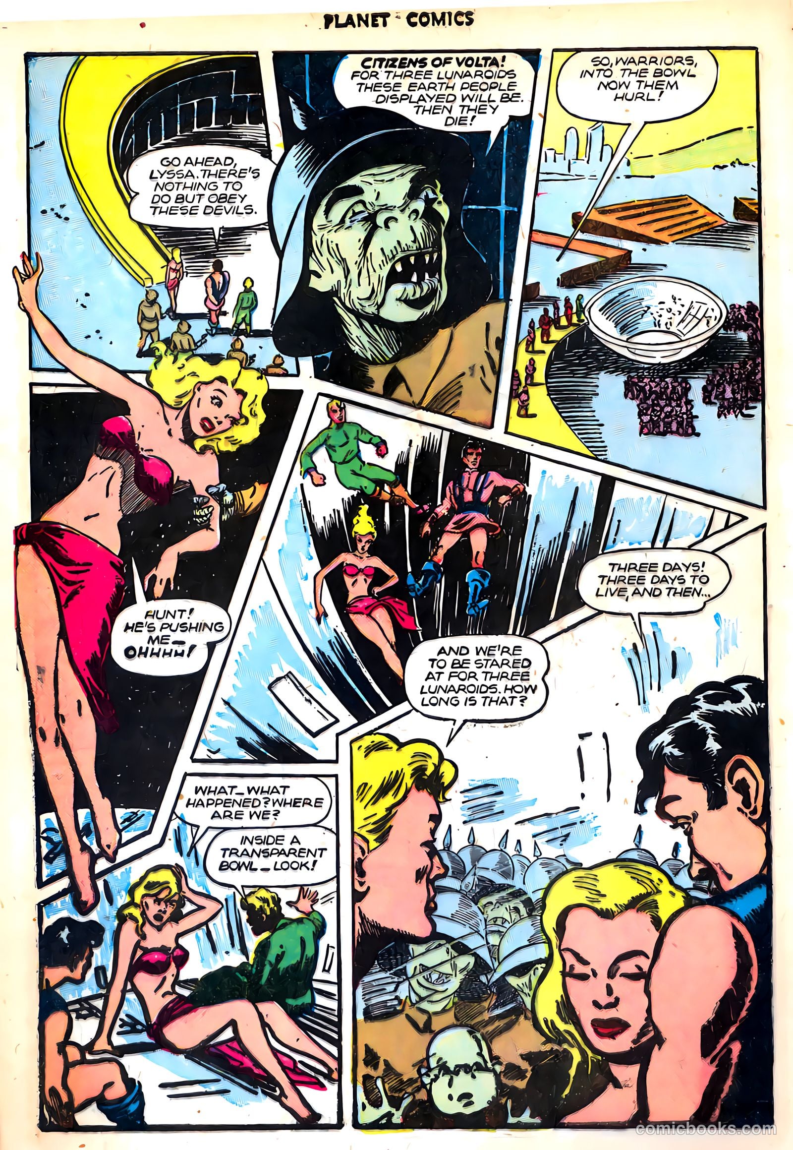 Planet Comics #47 (1947) — page 8 of 52
