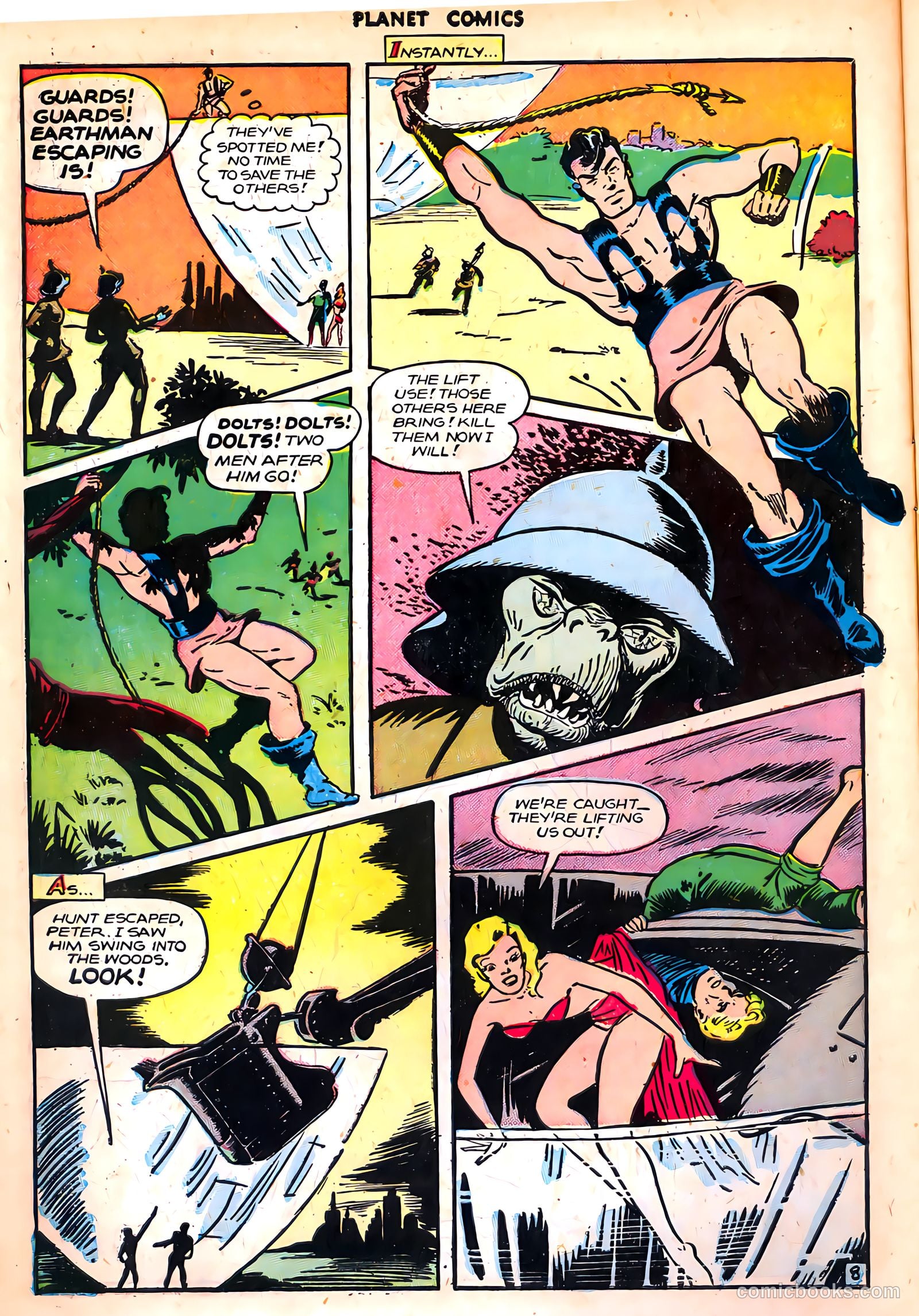 Planet Comics #47 (1947) — page 10 of 52