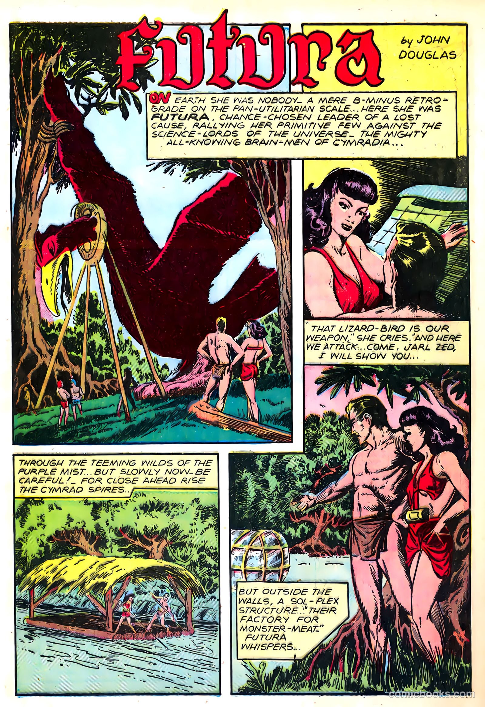 Planet Comics #47 (1947) — page 13 of 52