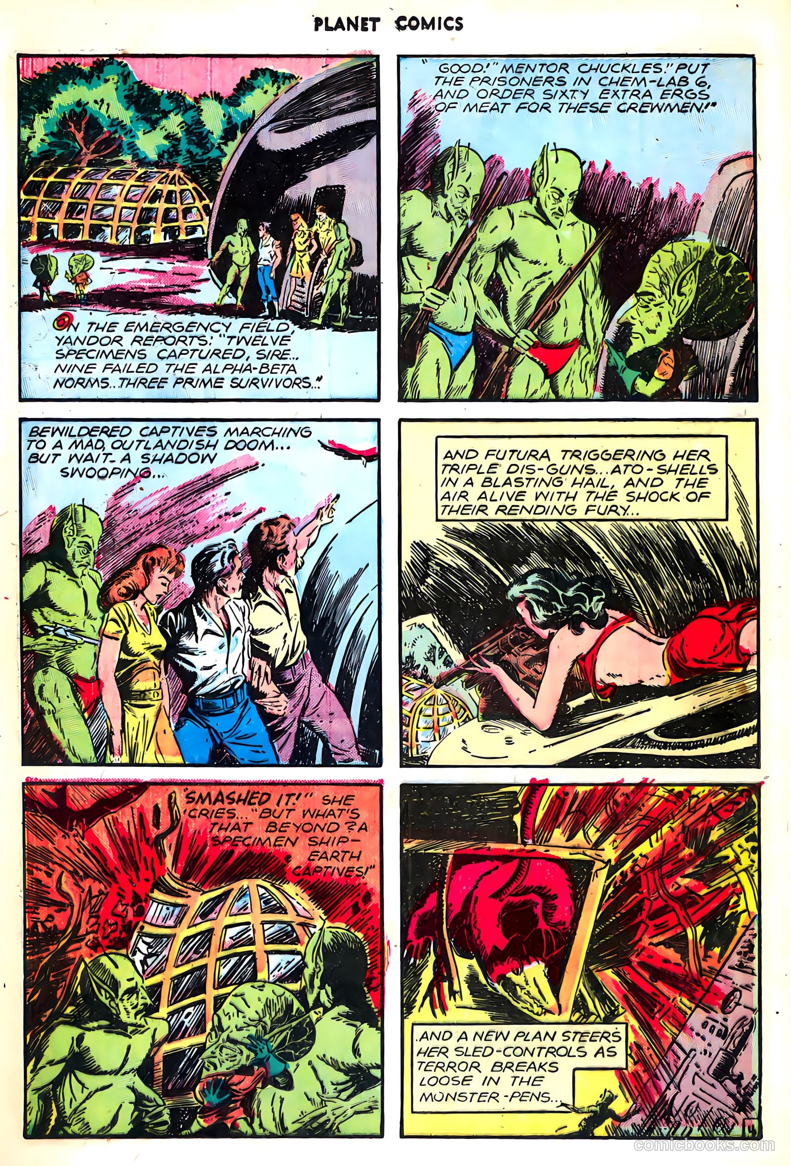 Planet Comics #47 (1947) — page 16 of 52