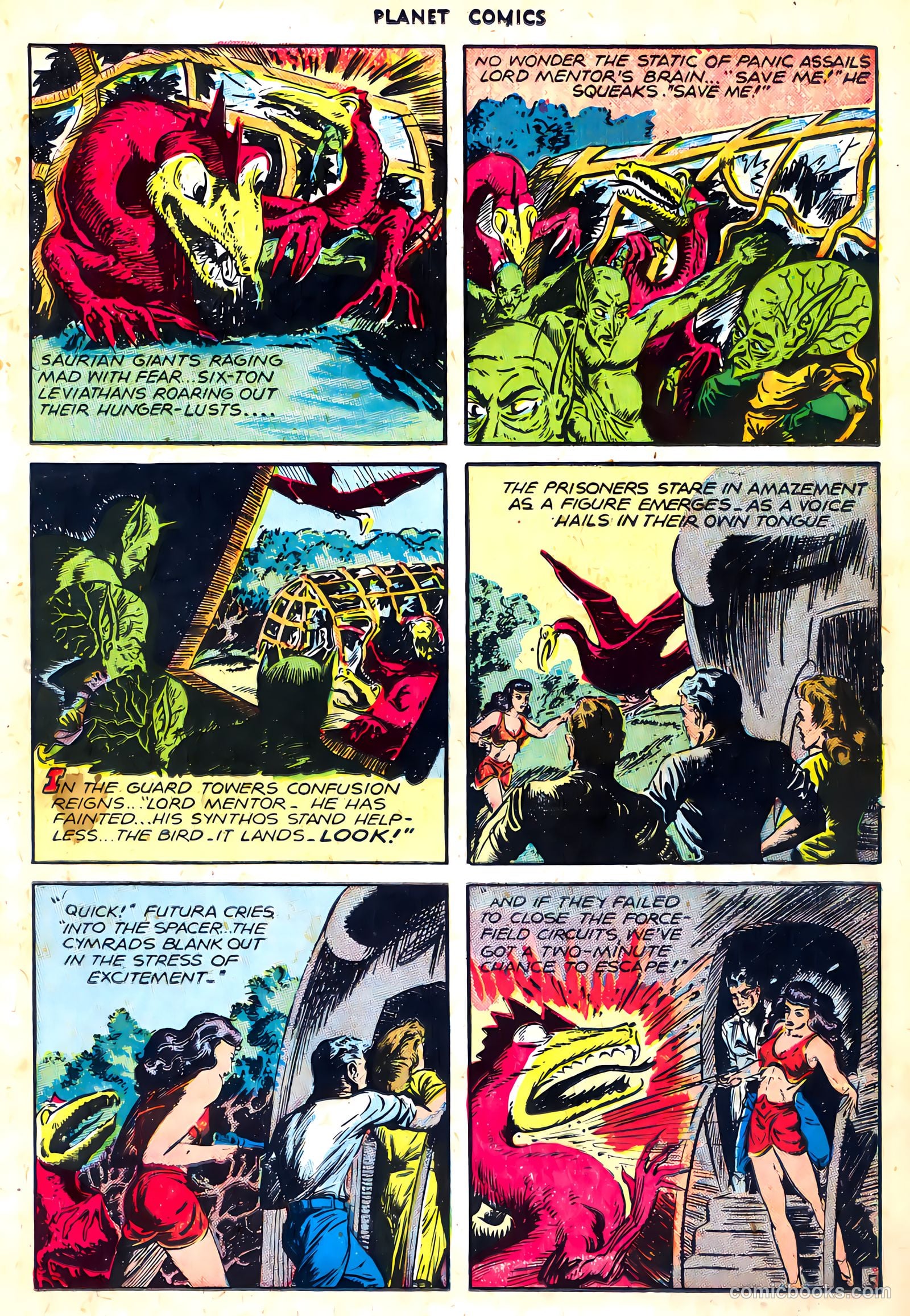Planet Comics #47 (1947) — page 17 of 52