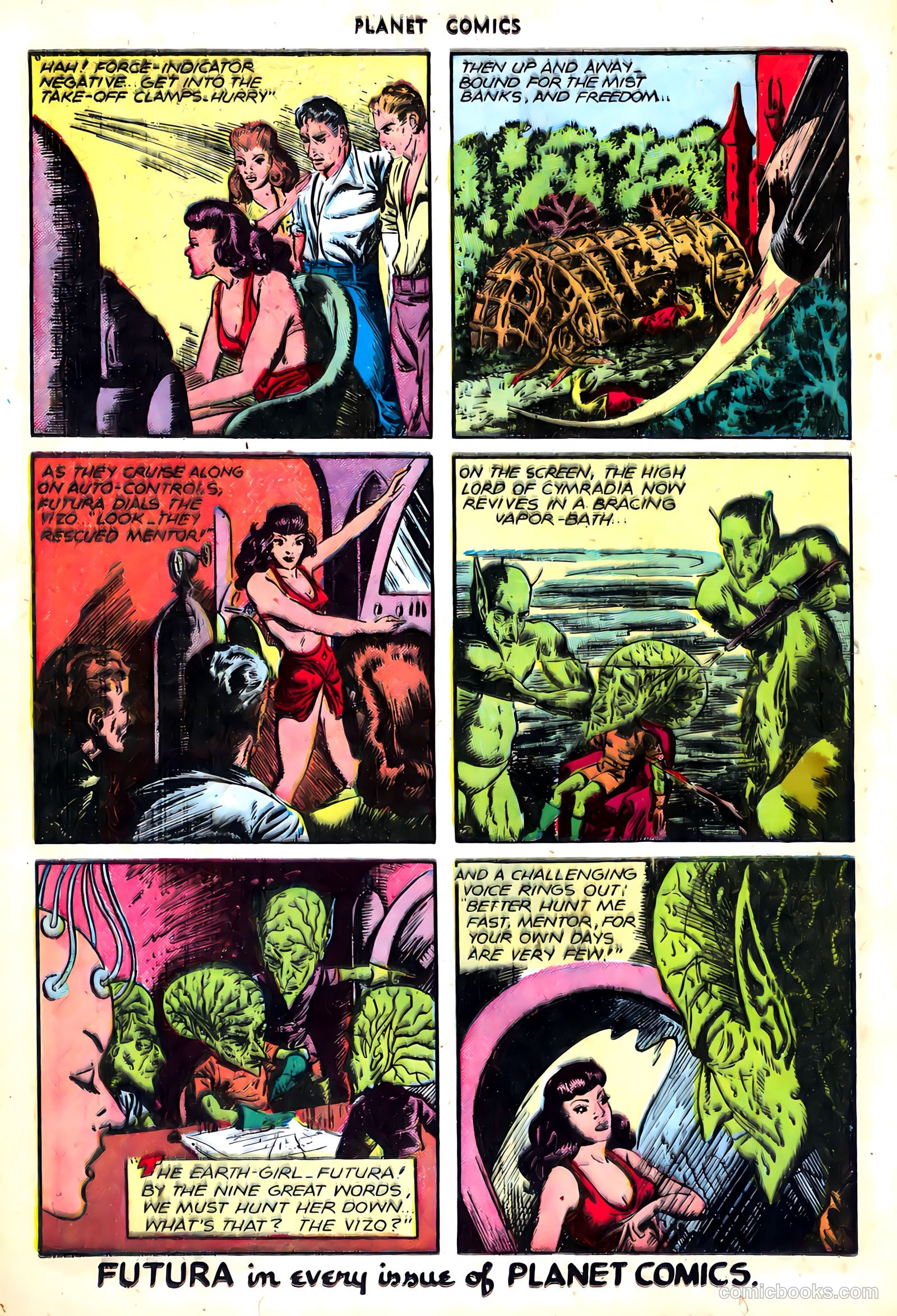 Planet Comics #47 (1947) — page 18 of 52