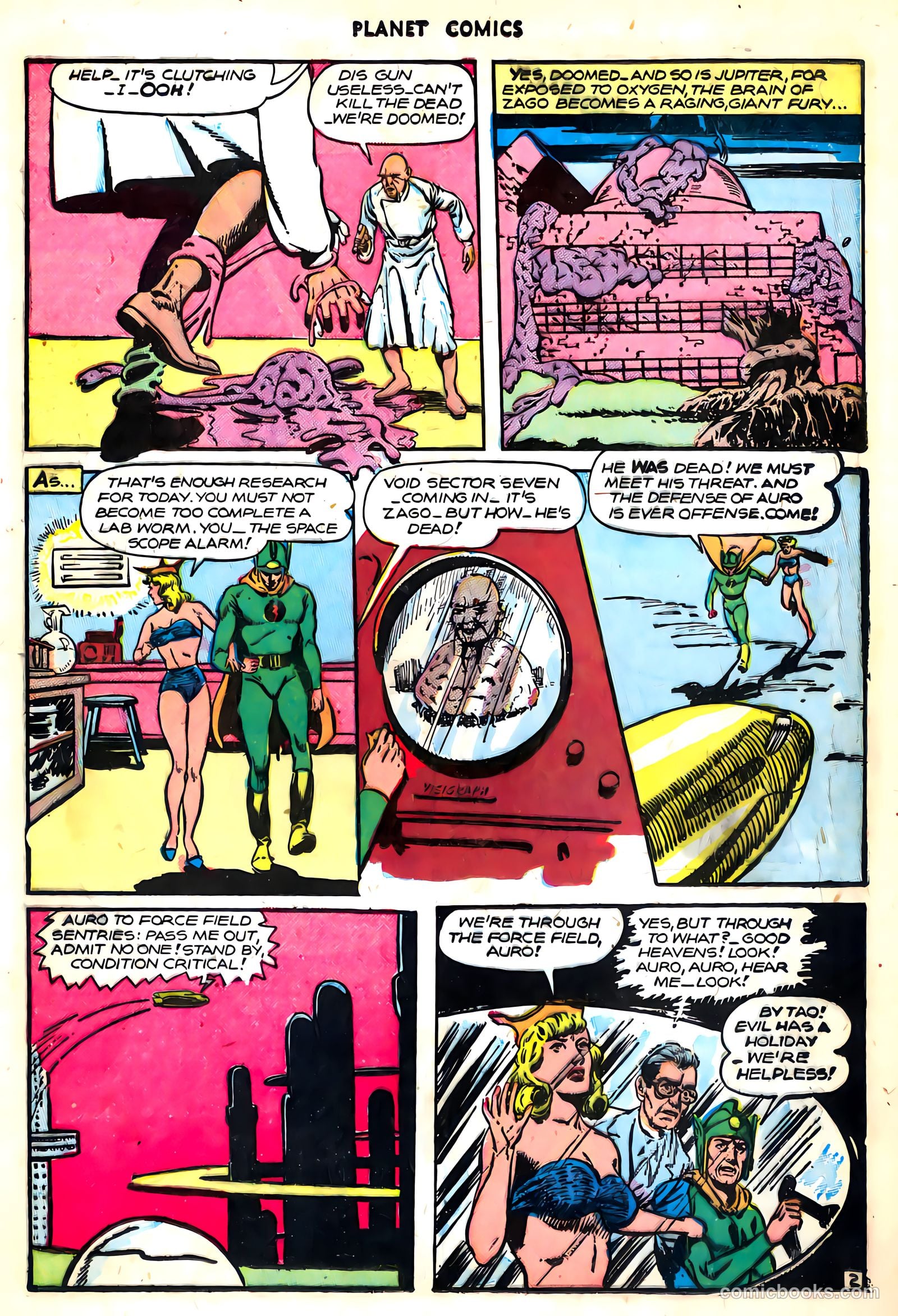 Planet Comics #47 (1947) — page 21 of 52