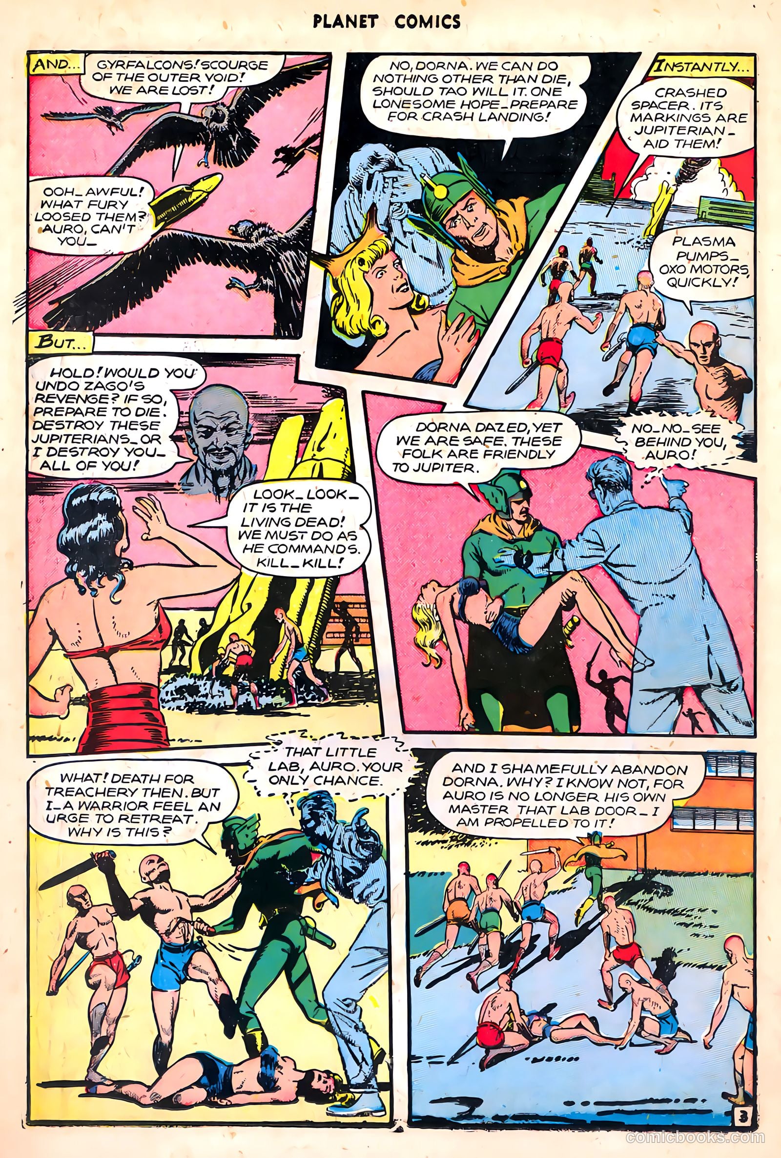 Planet Comics #47 (1947) — page 22 of 52