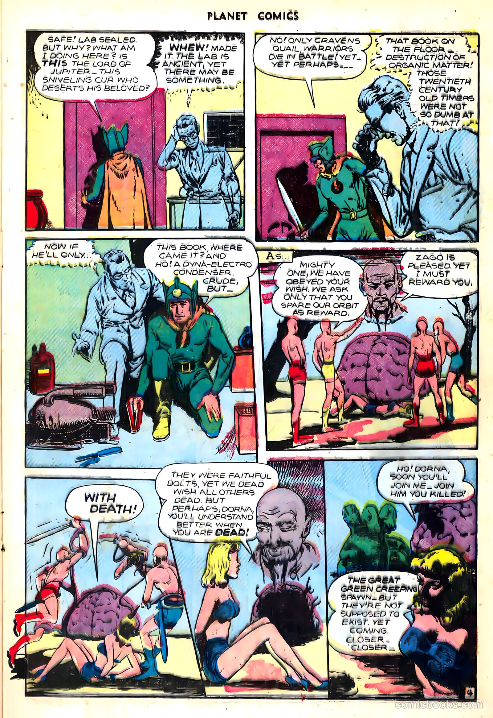 Planet Comics #47 (1947) — page 23 of 52