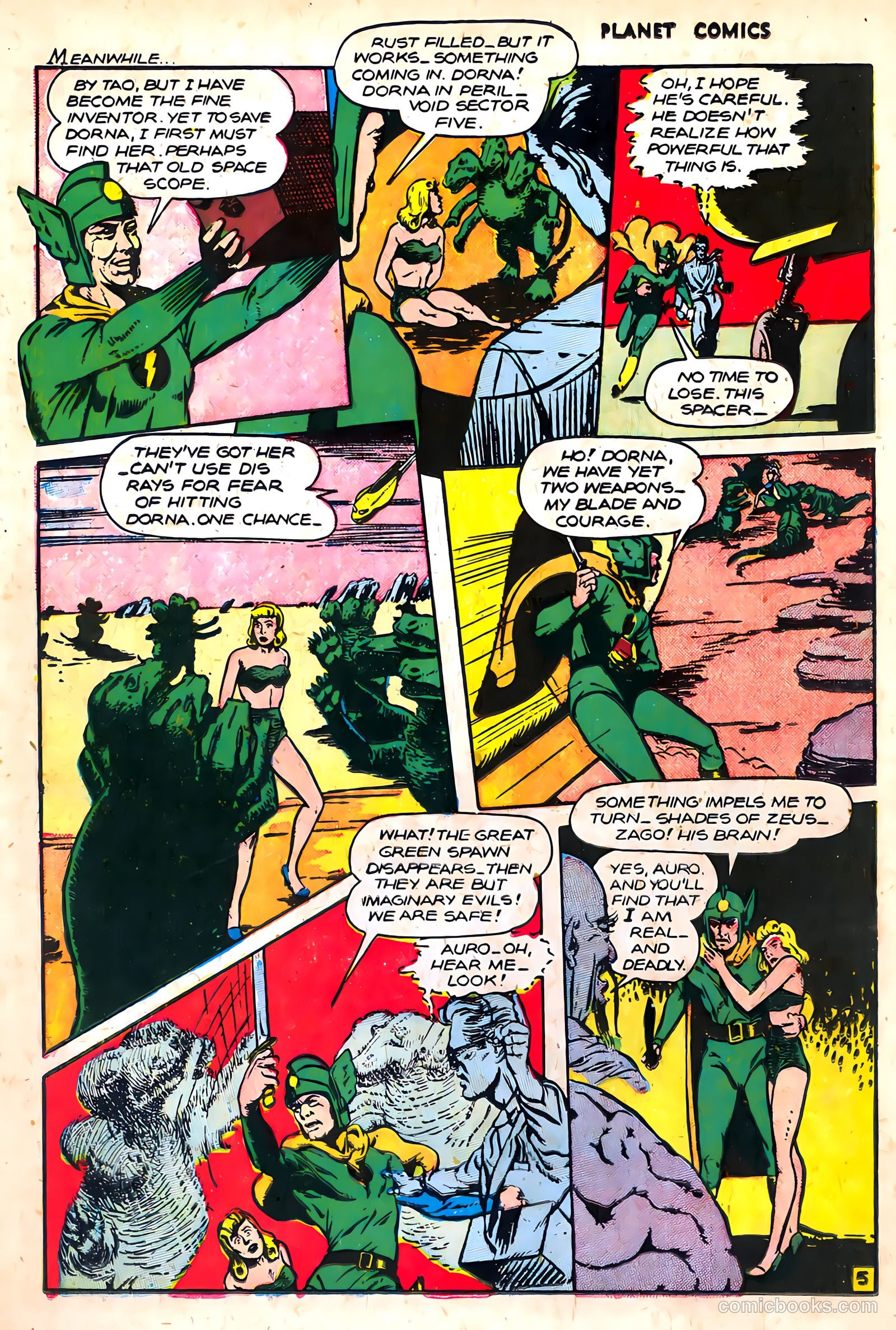 Planet Comics #47 (1947) — page 24 of 52