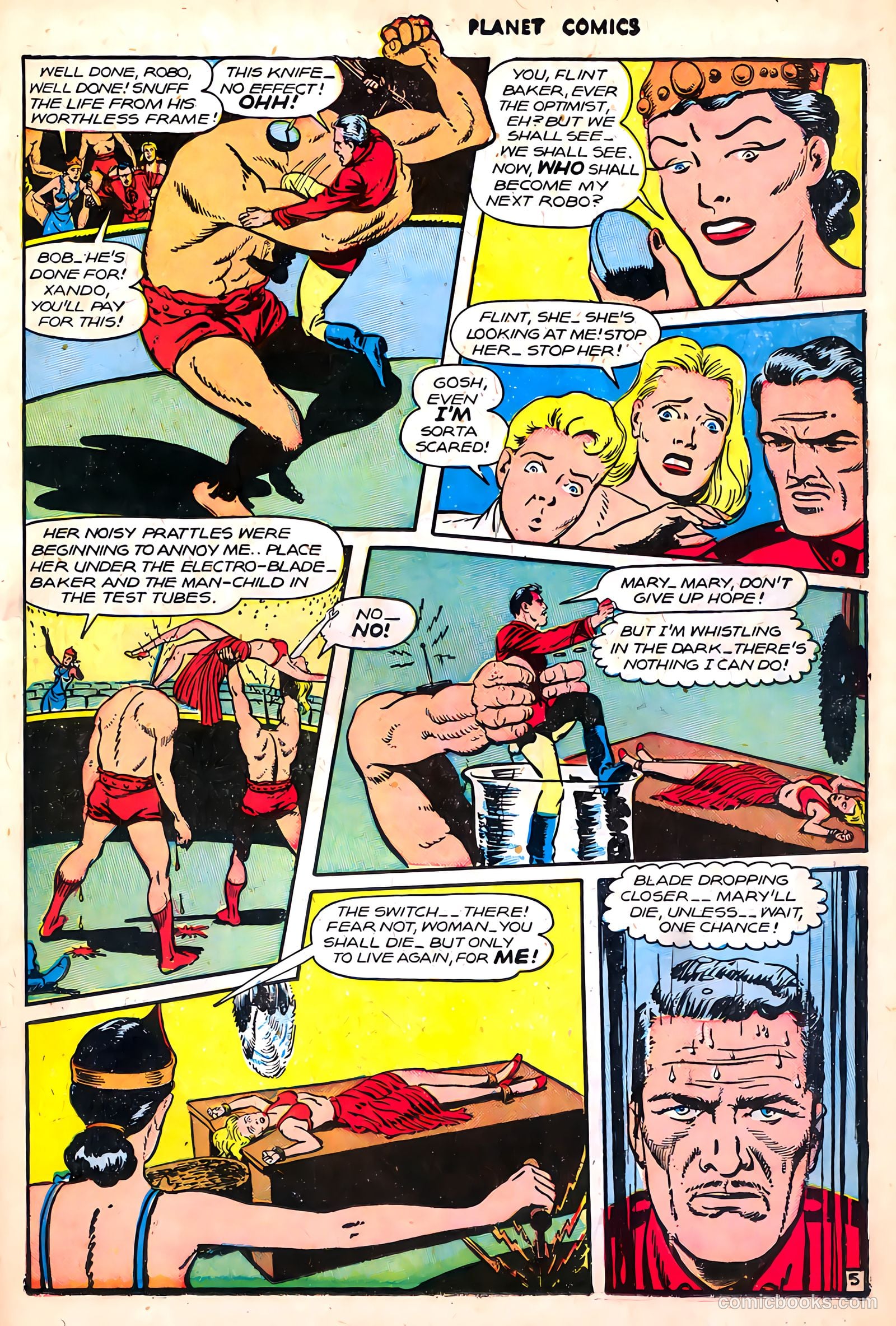 Planet Comics #47 (1947) — page 31 of 52