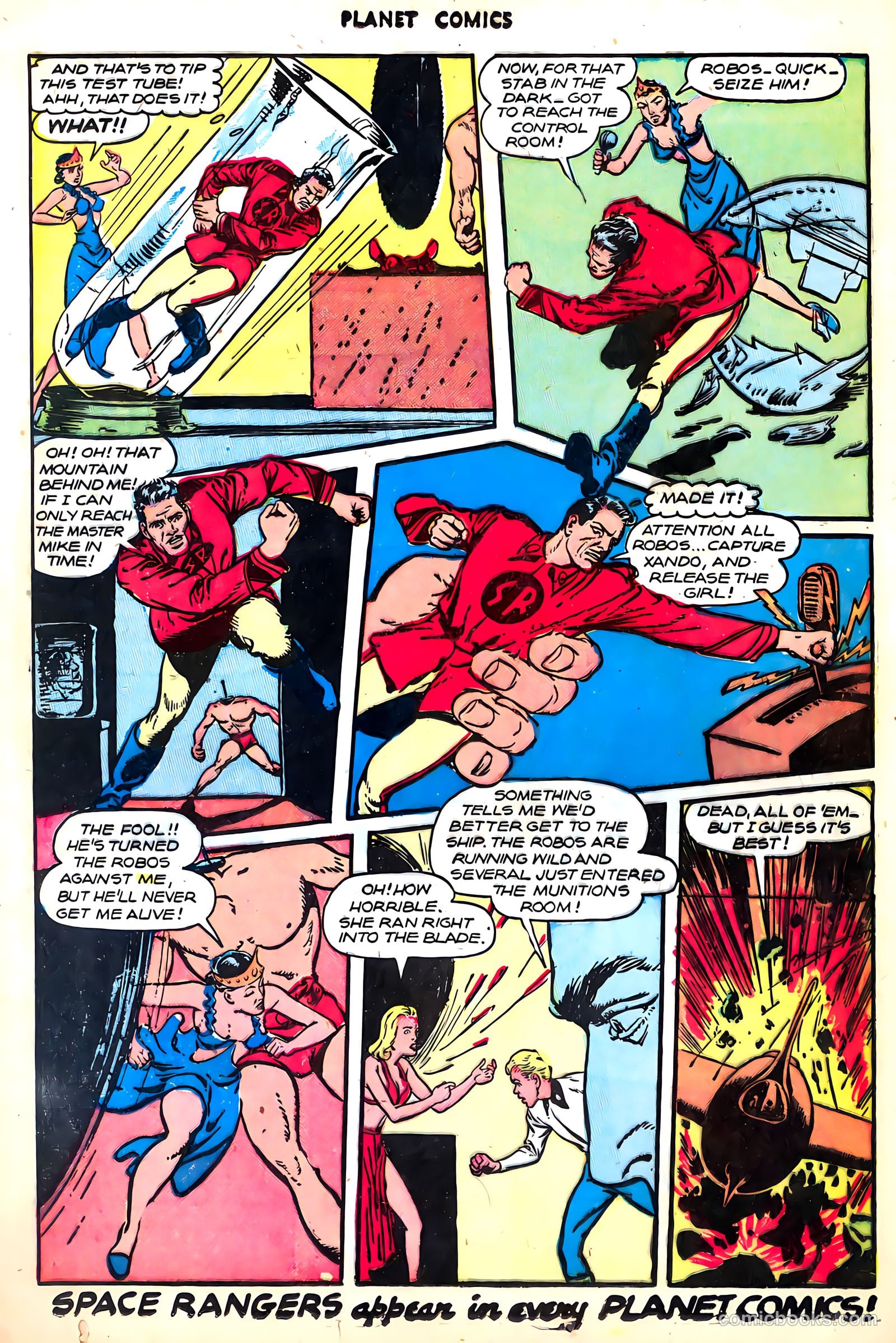 Planet Comics #47 (1947) — page 32 of 52