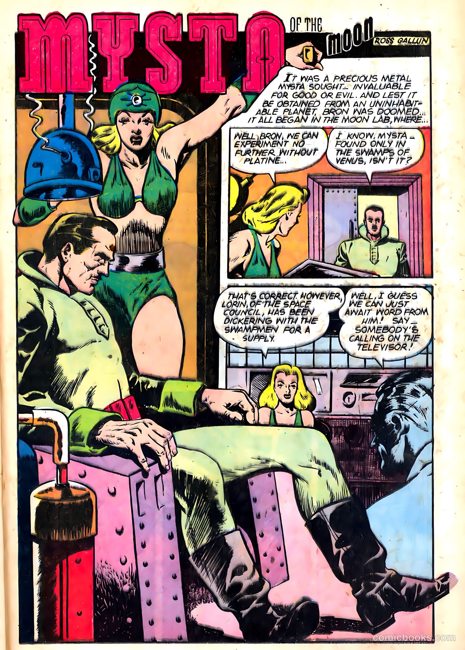 Planet Comics #47 (1947) — page 35 of 52