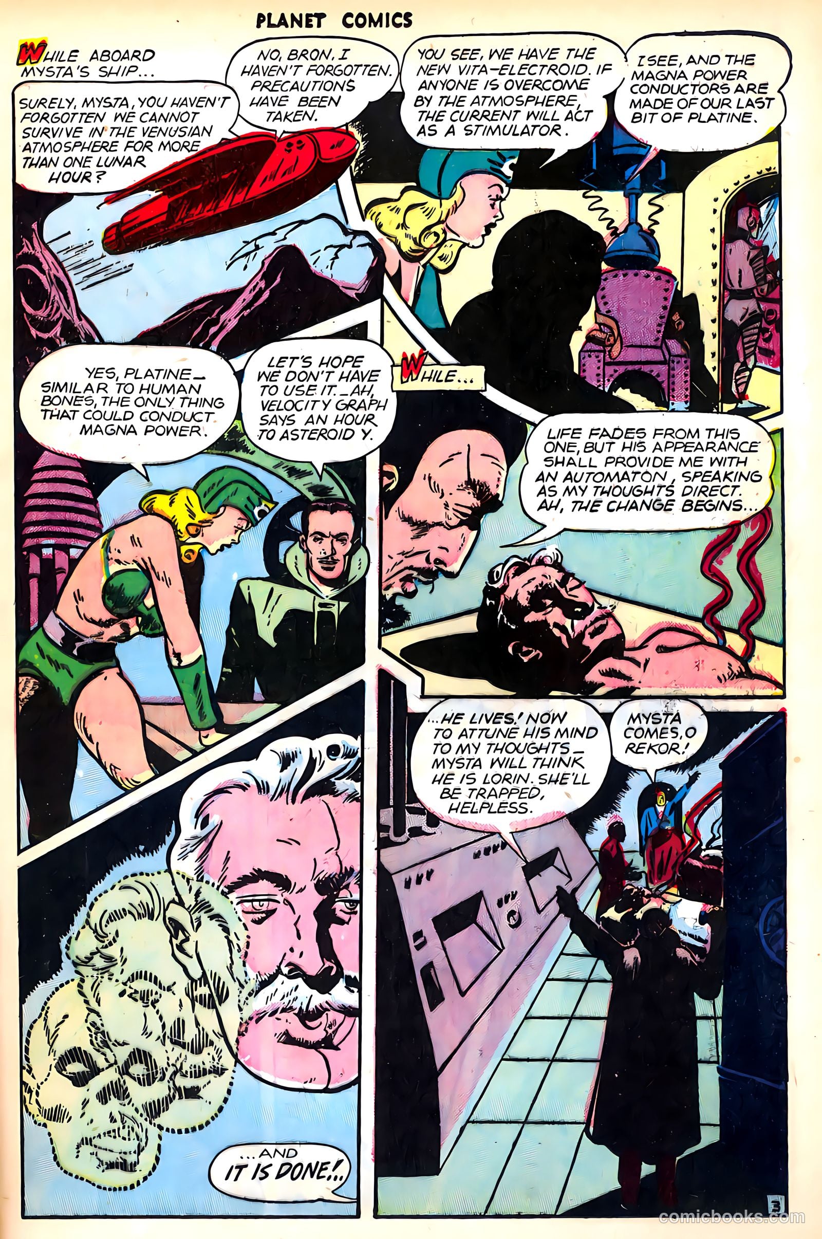 Planet Comics #47 (1947) — page 37 of 52