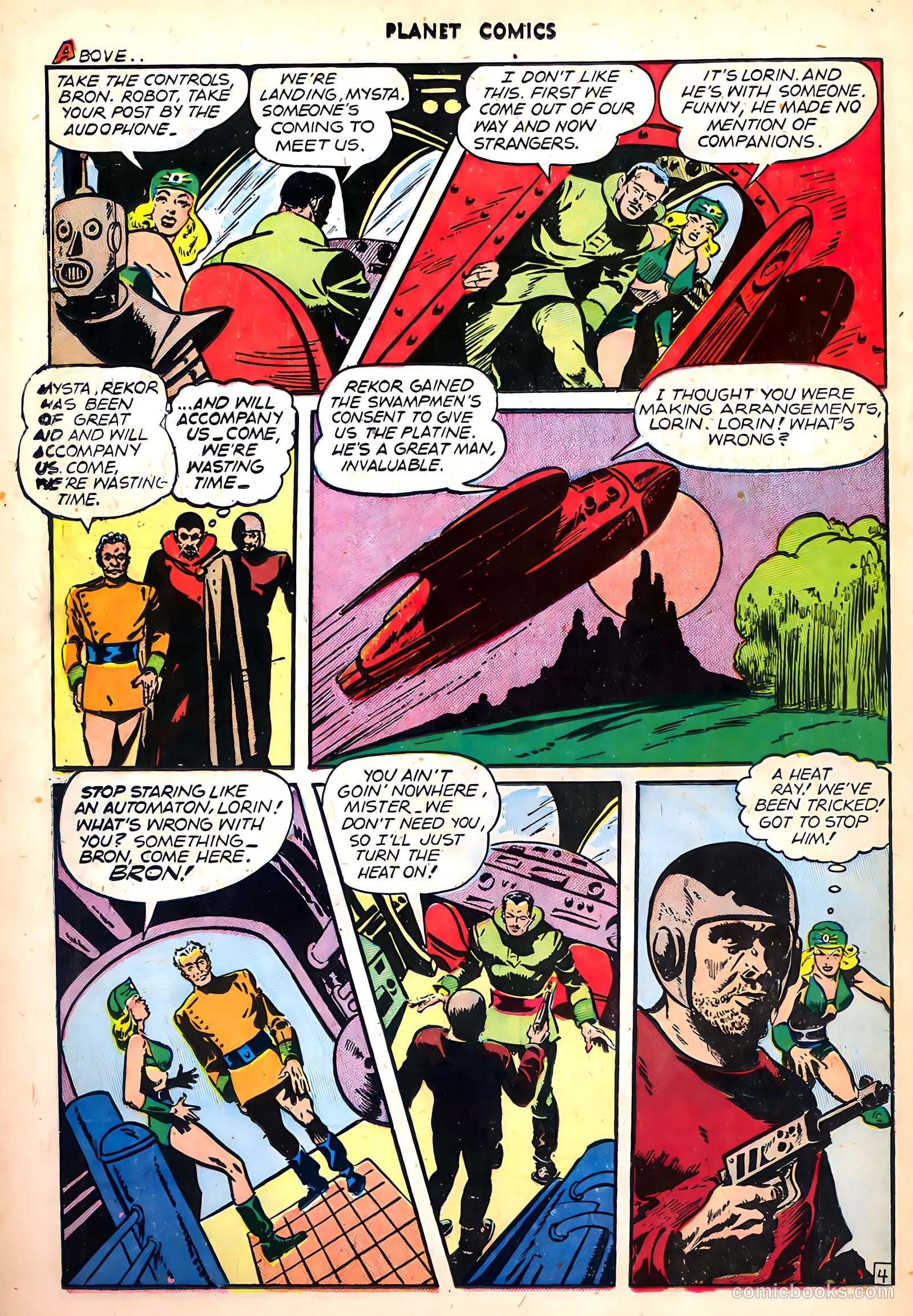 Planet Comics #47 (1947) — page 38 of 52