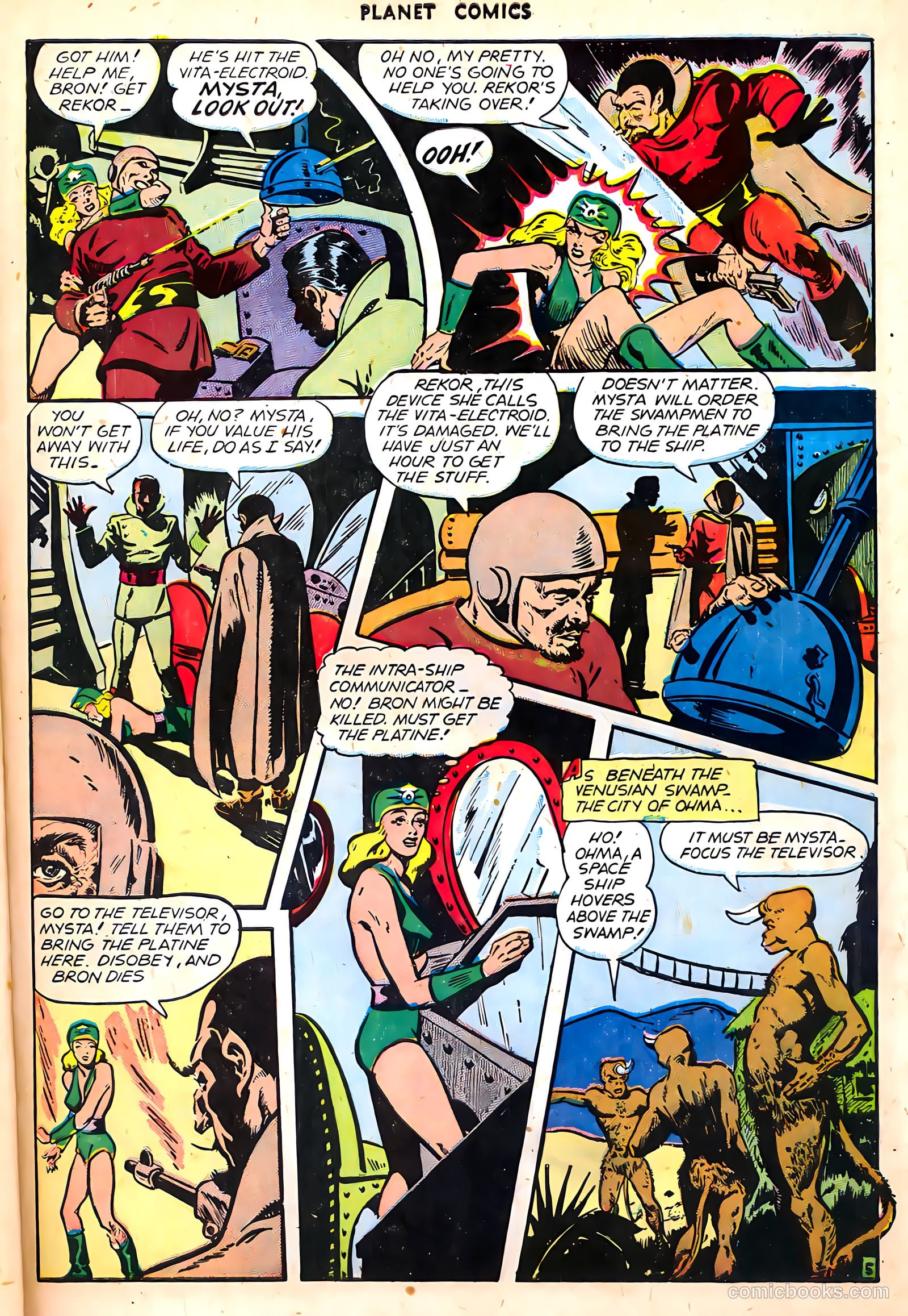 Planet Comics #47 (1947) — page 39 of 52