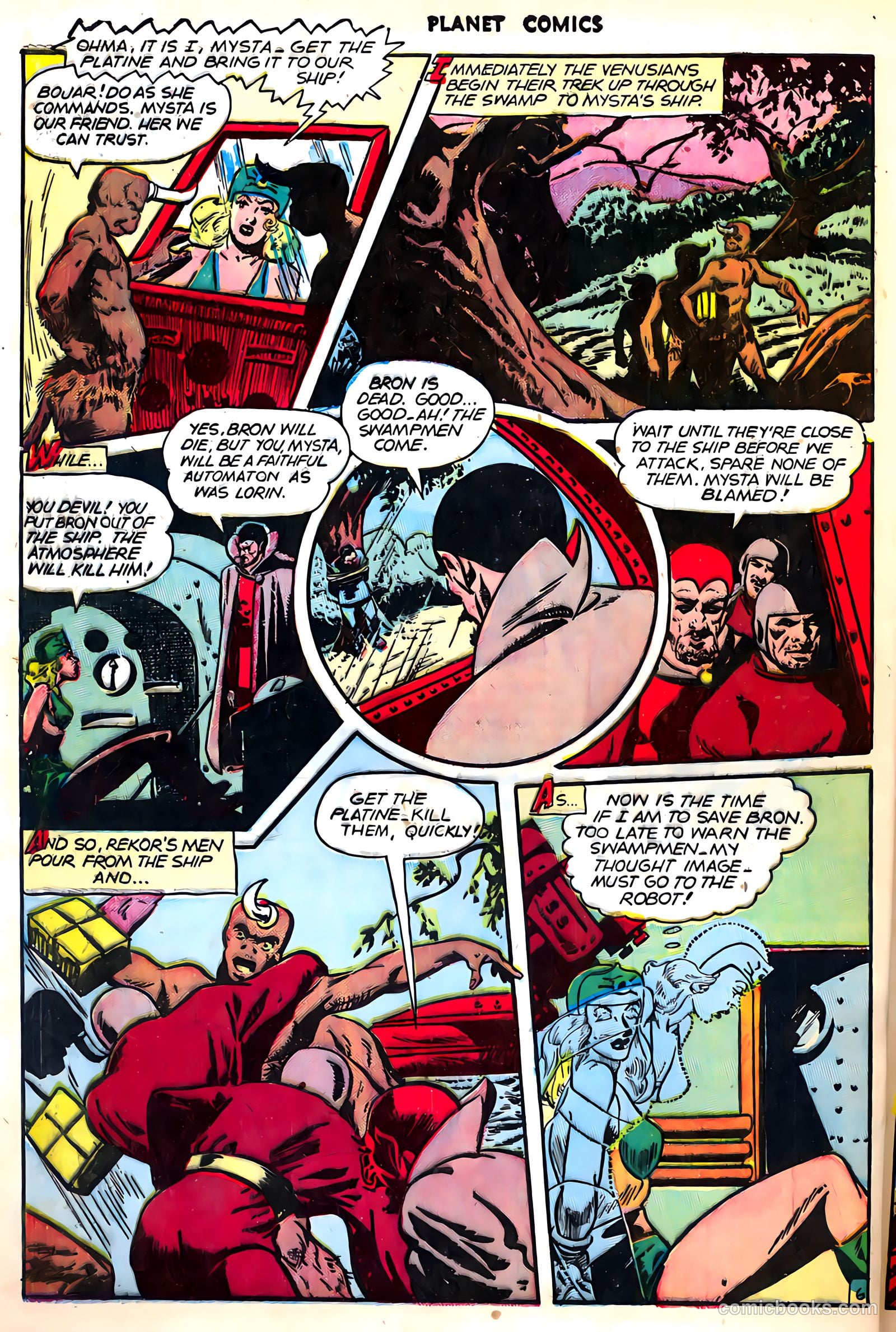 Planet Comics #47 (1947) — page 40 of 52