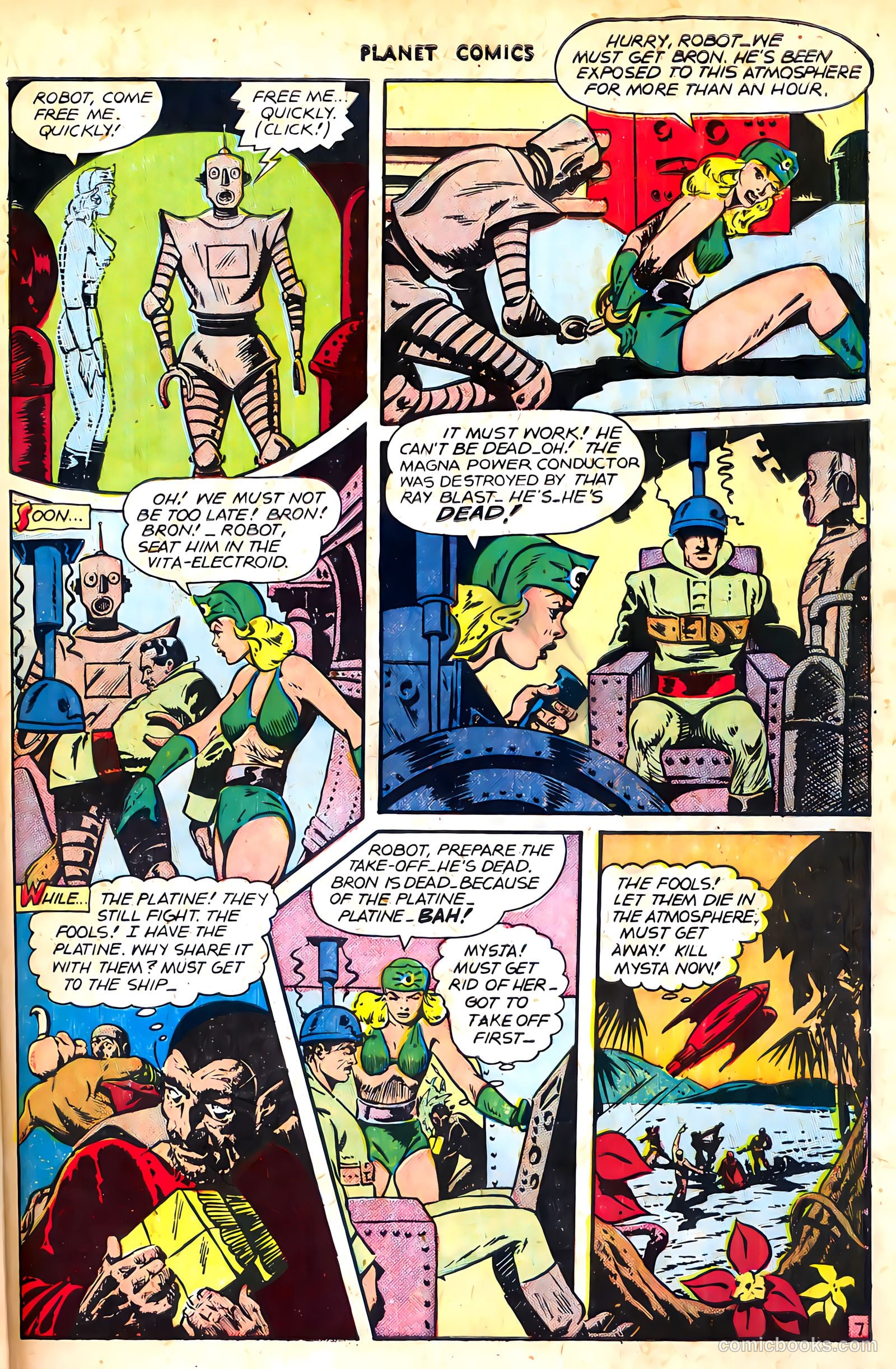Planet Comics #47 (1947) — page 41 of 52