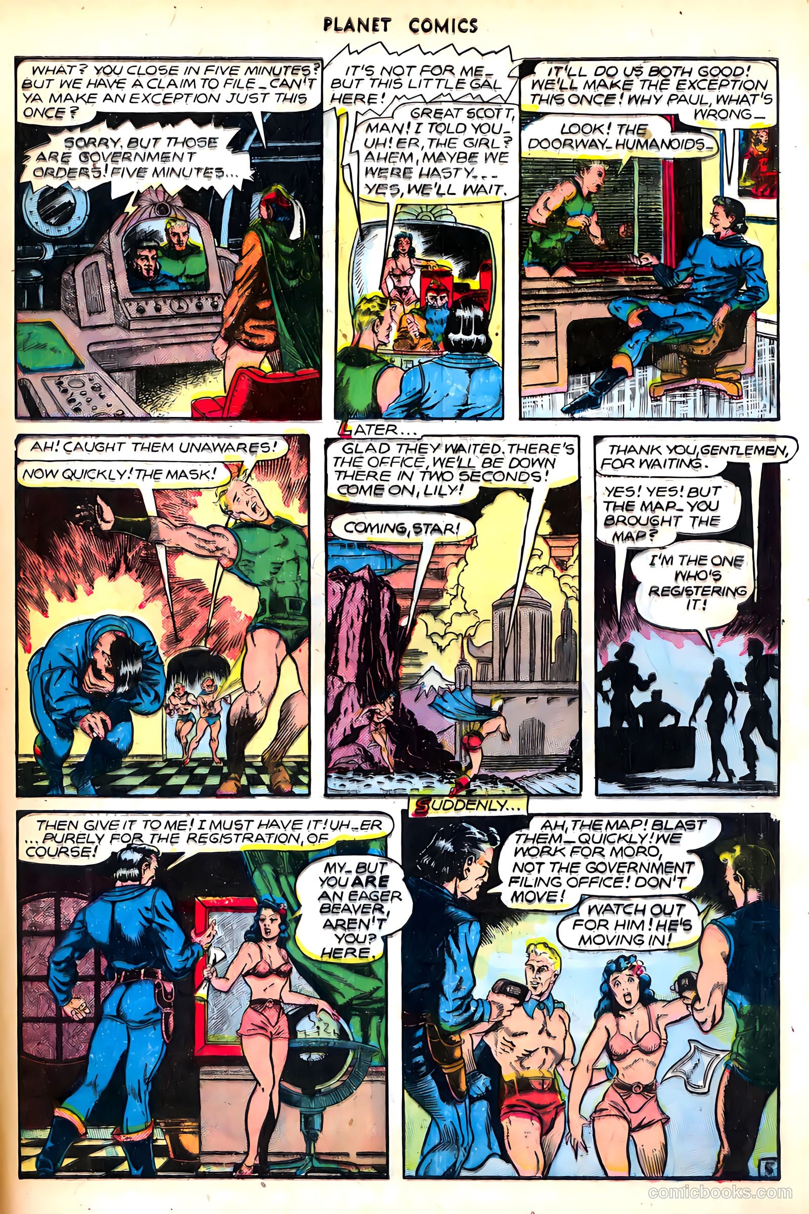 Planet Comics #47 (1947) — page 47 of 52