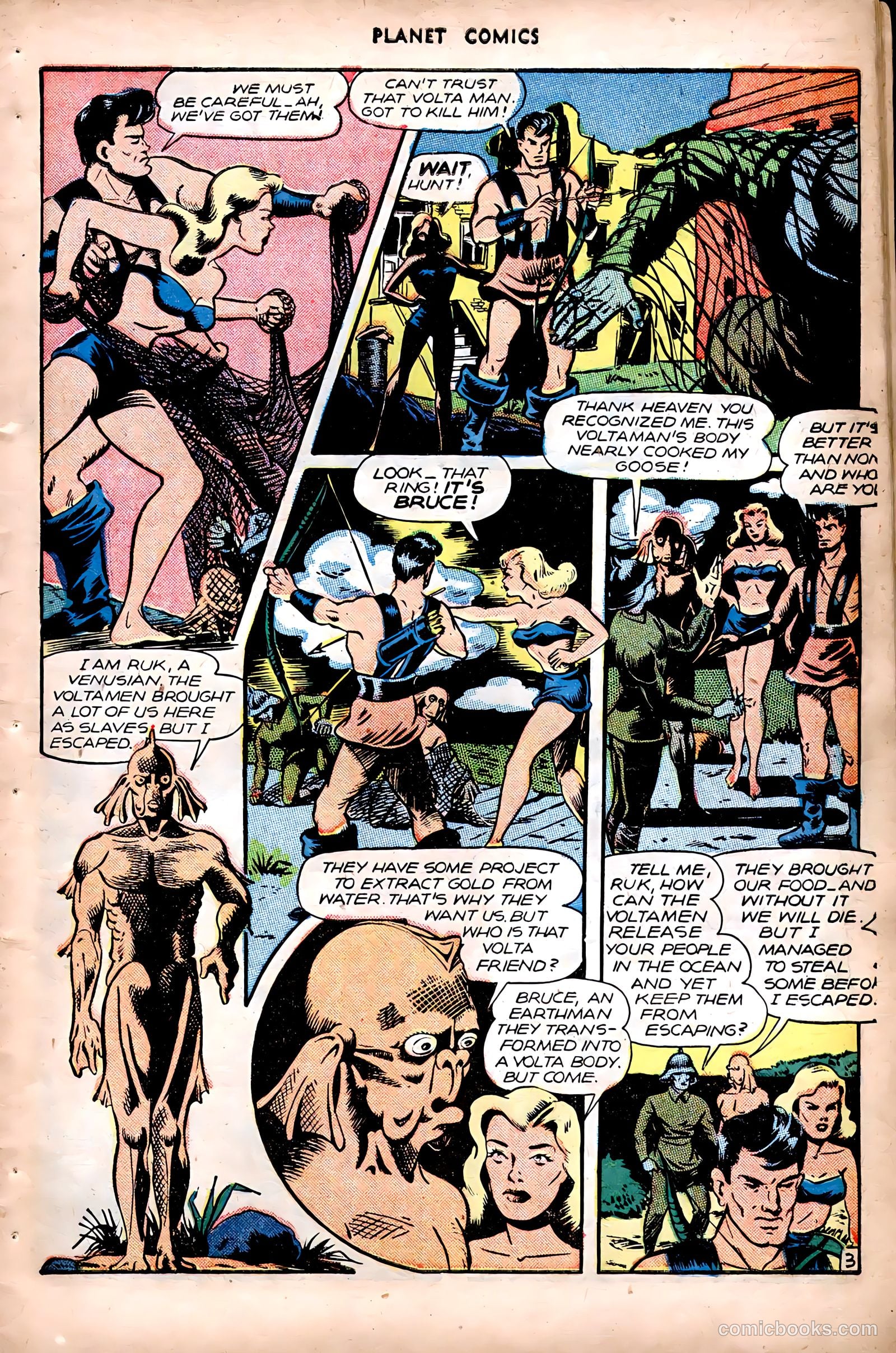 Planet Comics #48 (1947) — page 5 of 52