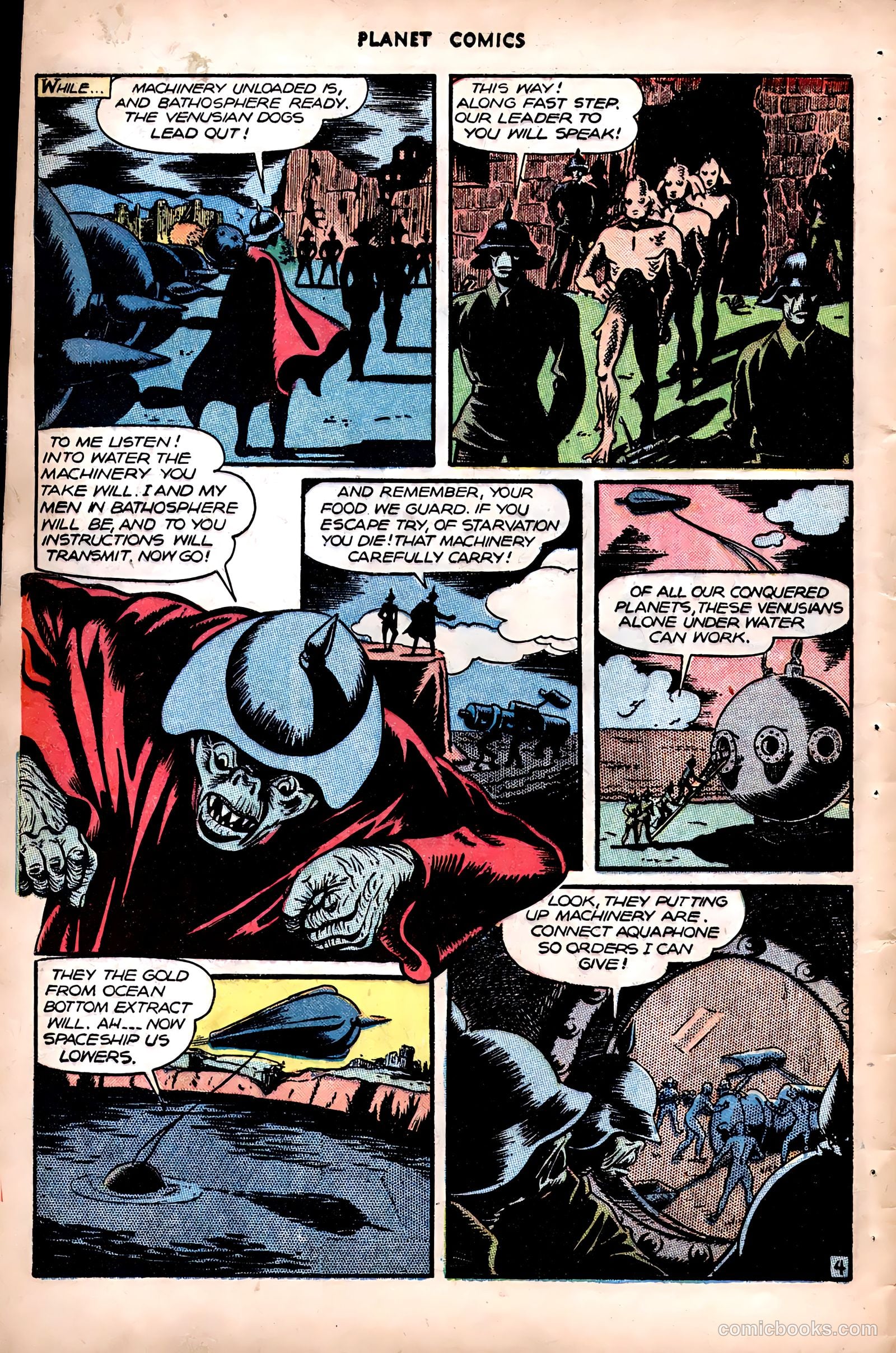 Planet Comics #48 (1947) — page 6 of 52