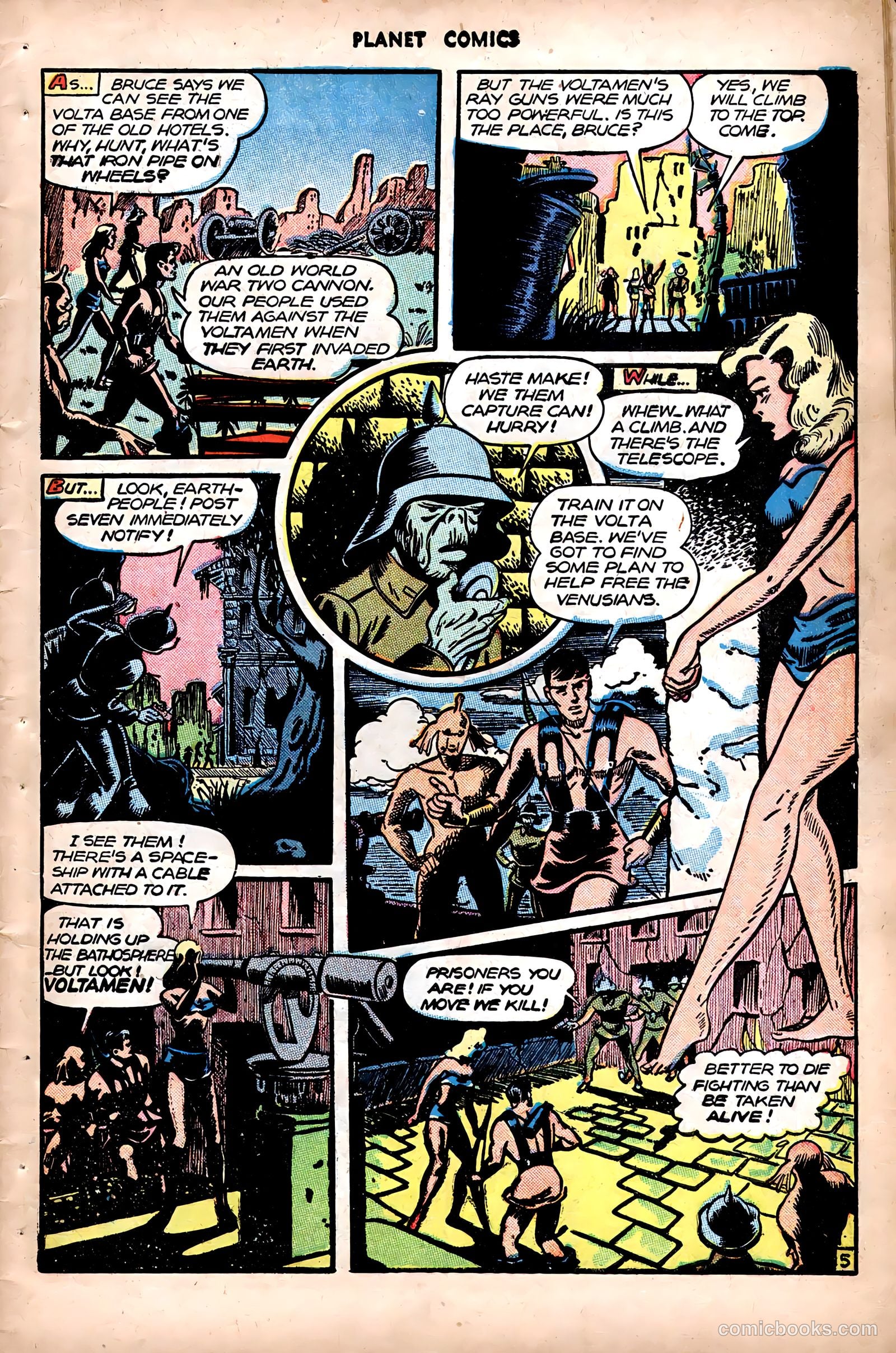 Planet Comics #48 (1947) — page 7 of 52