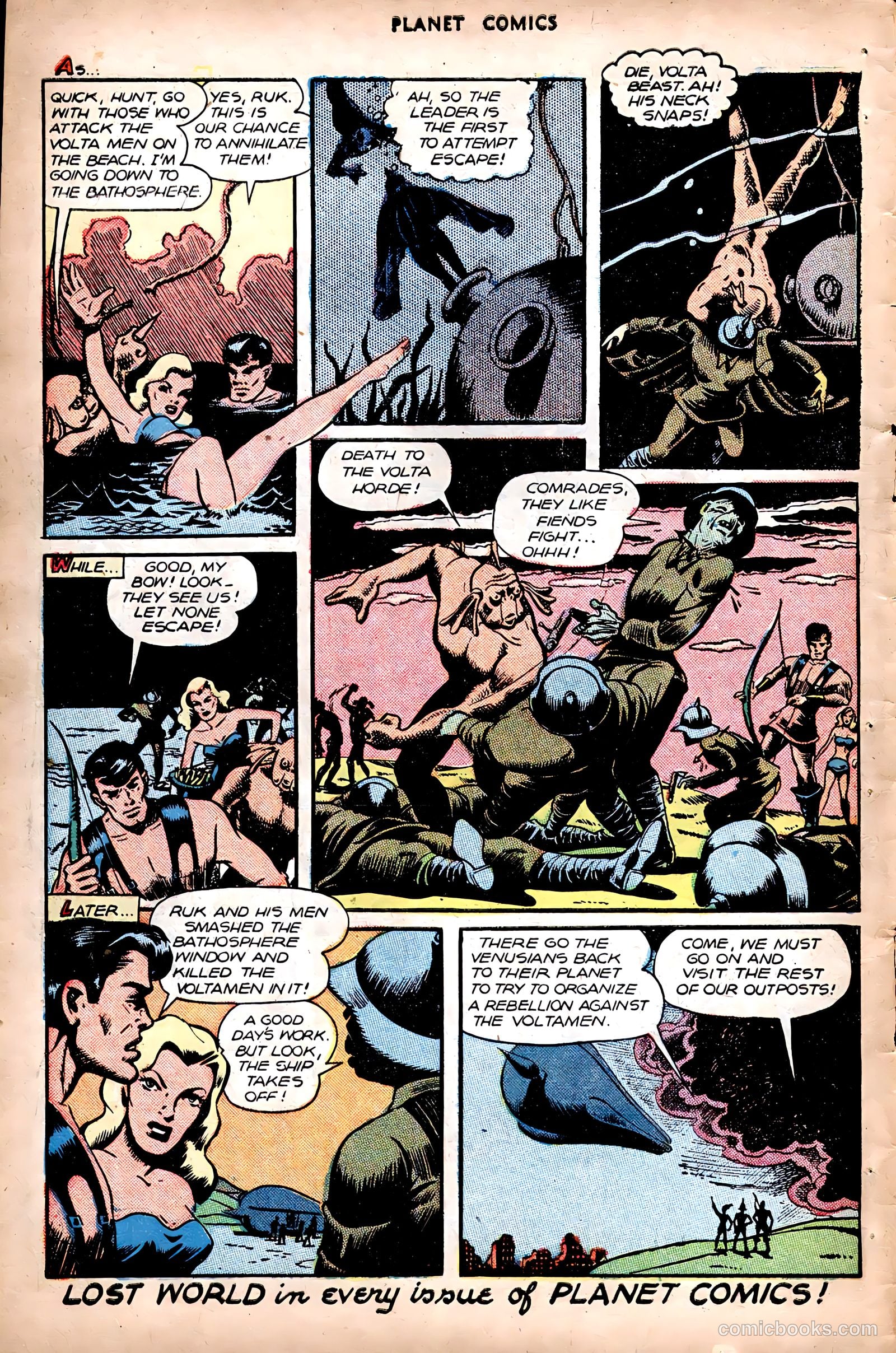 Planet Comics #48 (1947) — page 12 of 52