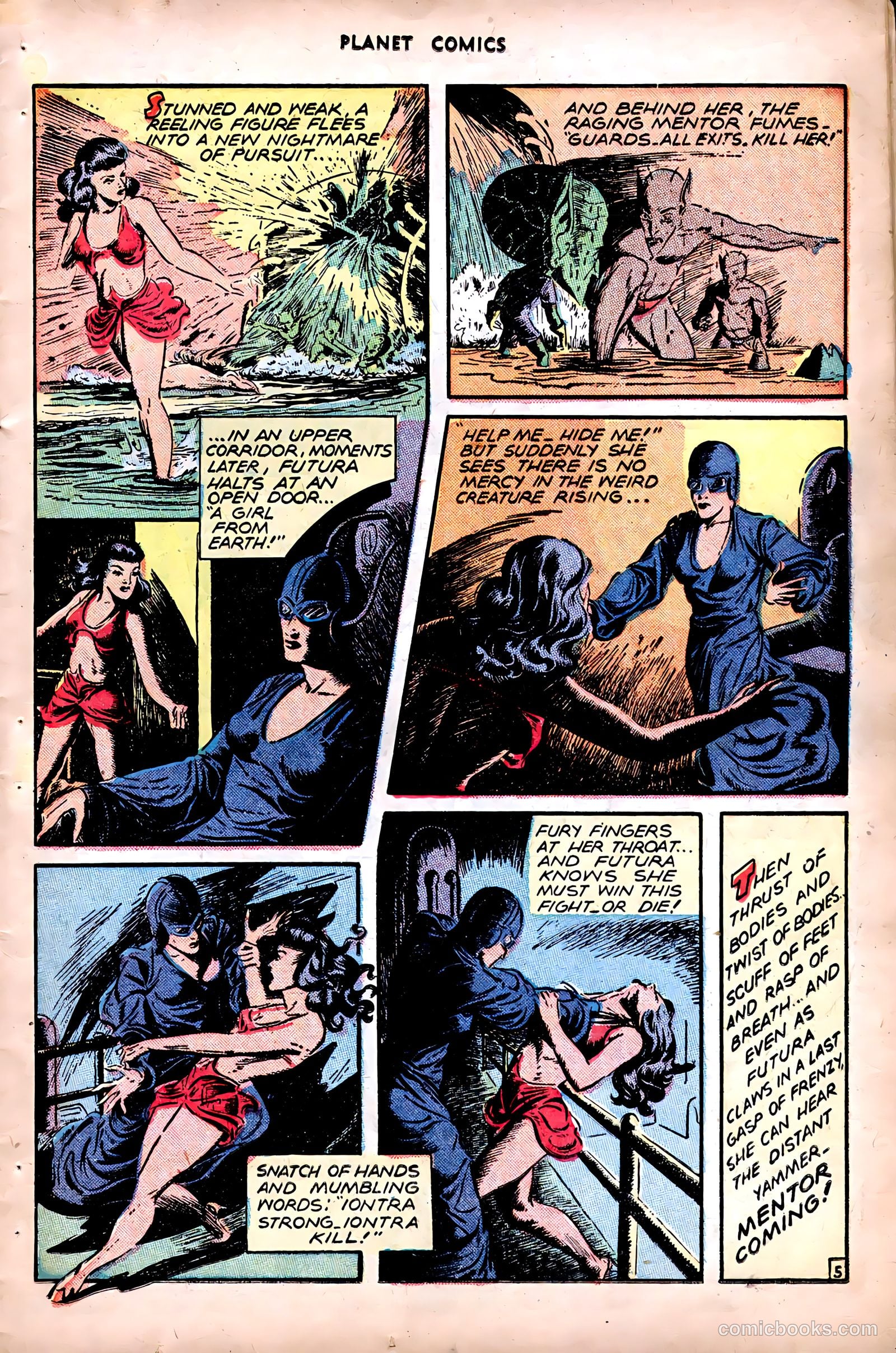 Planet Comics #48 (1947) — page 17 of 52