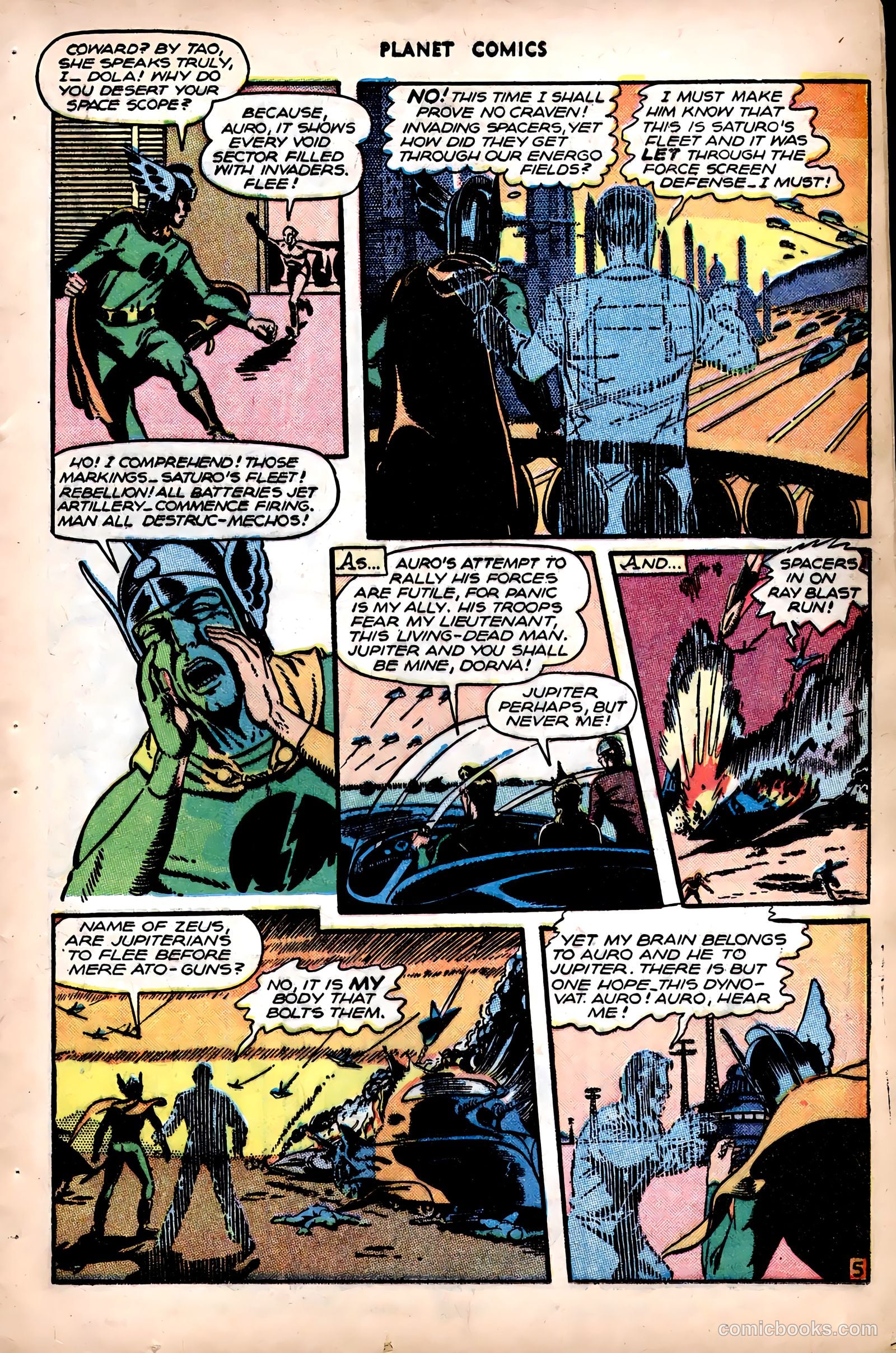 Planet Comics #48 (1947) — page 23 of 52