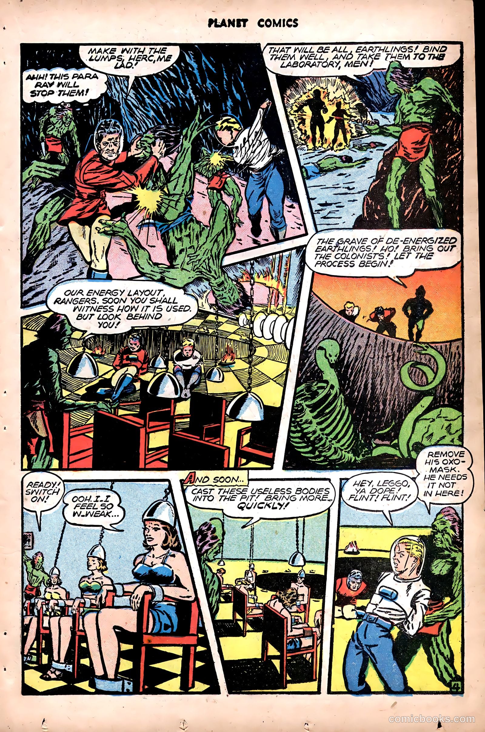 Planet Comics #48 (1947) — page 31 of 52