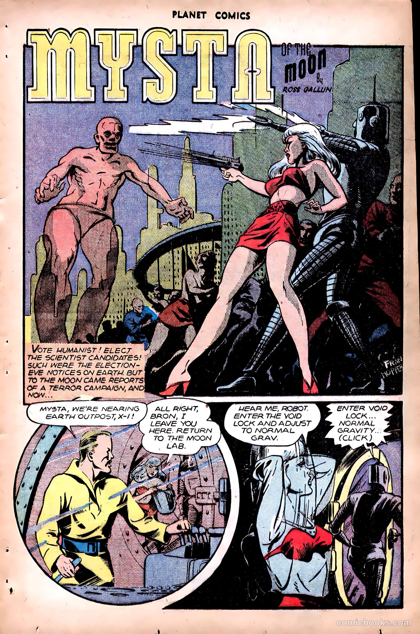 Planet Comics #48 (1947) — page 35 of 52