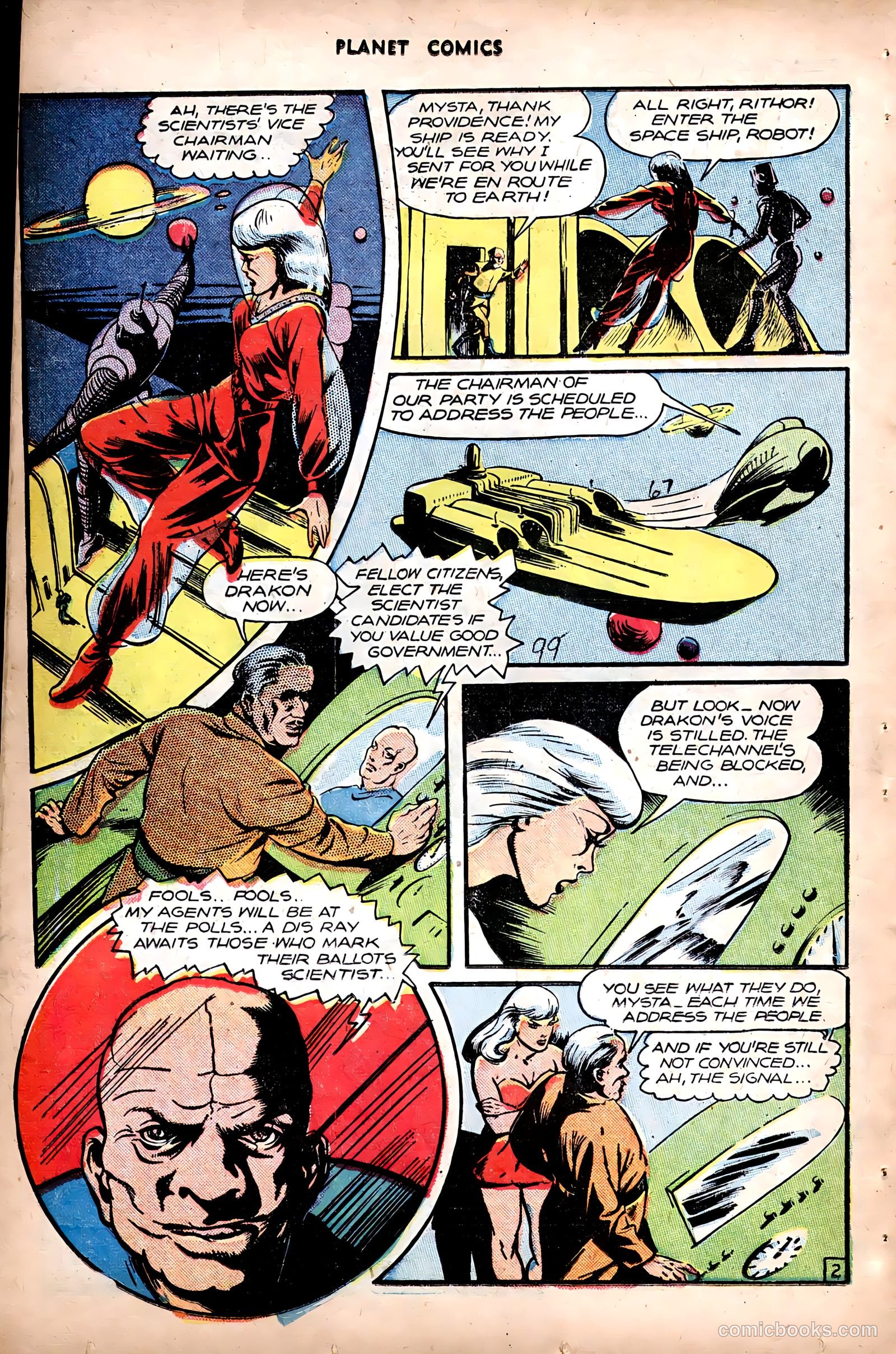 Planet Comics #48 (1947) — page 36 of 52