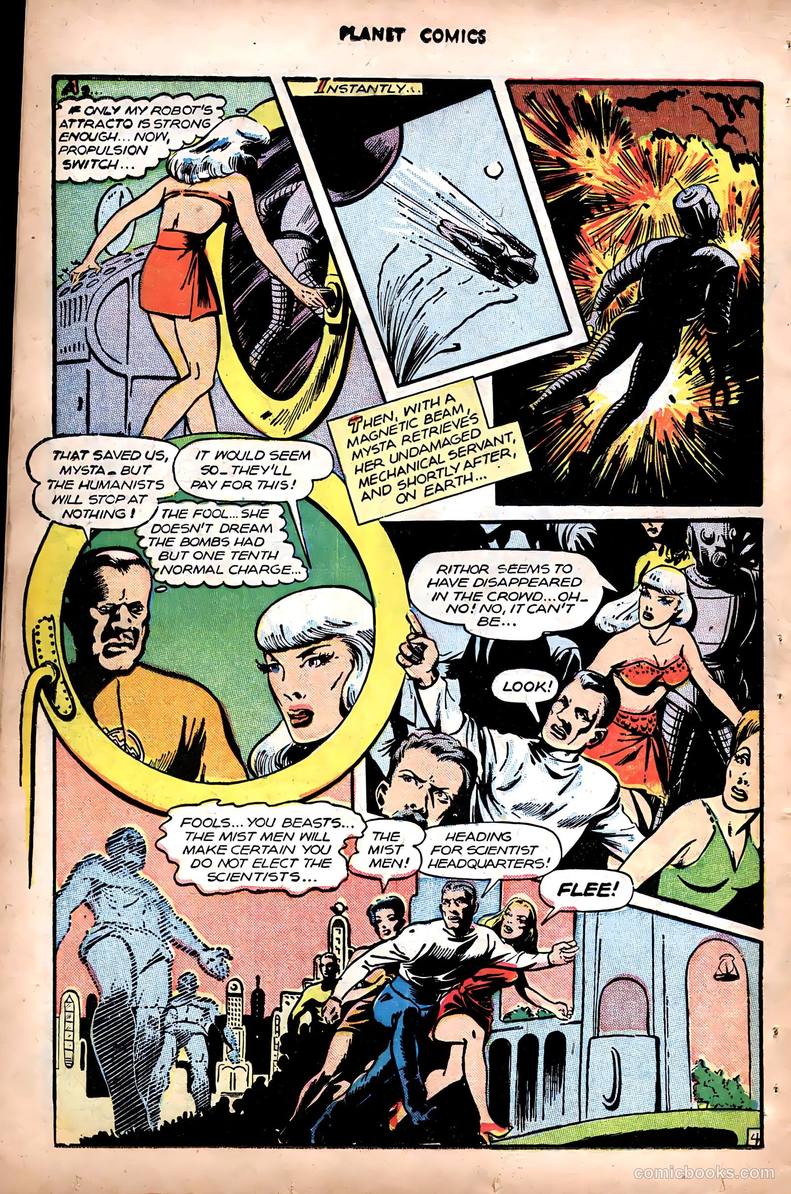 Planet Comics #48 (1947) — page 38 of 52