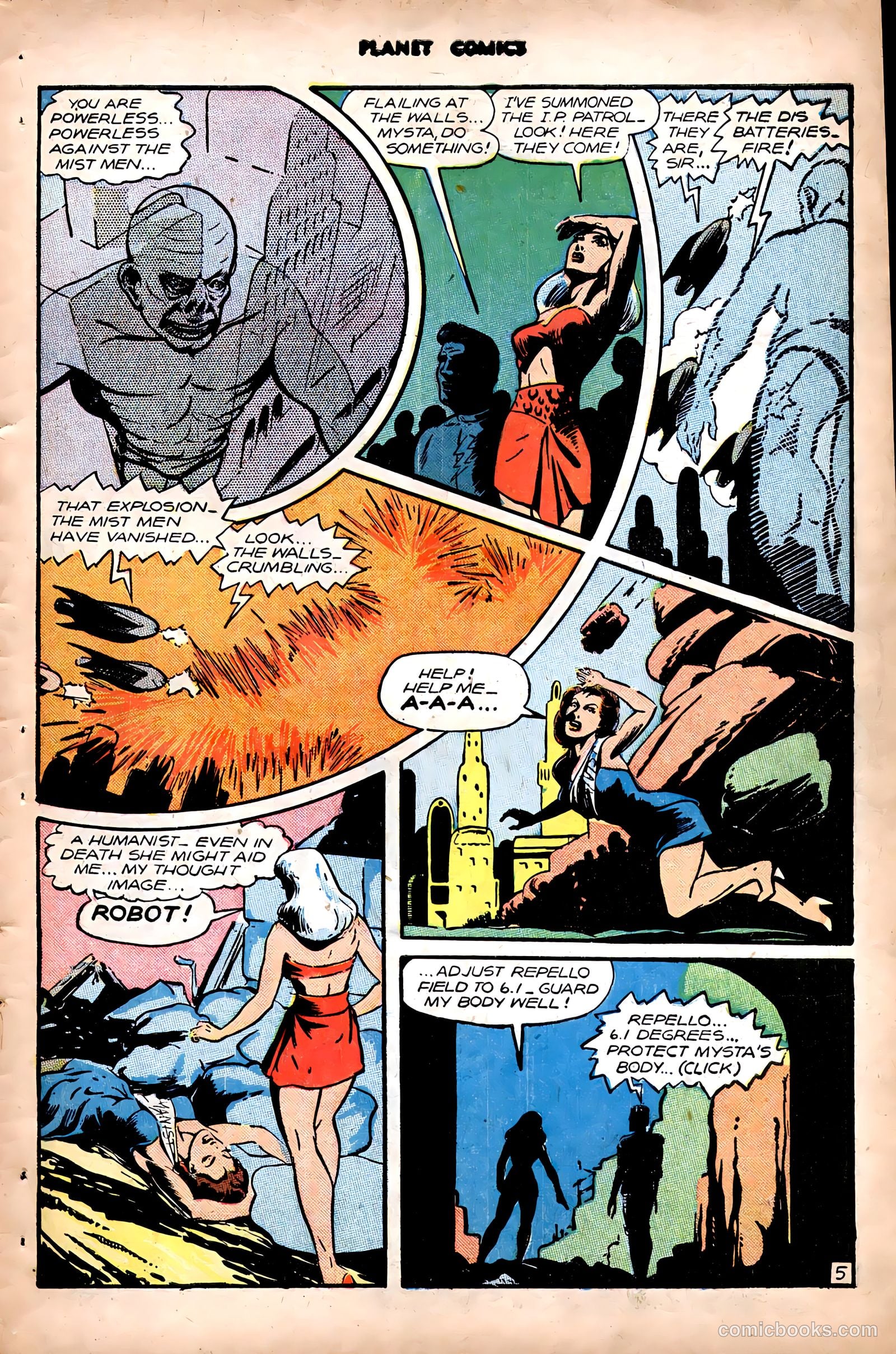 Planet Comics #48 (1947) — page 39 of 52