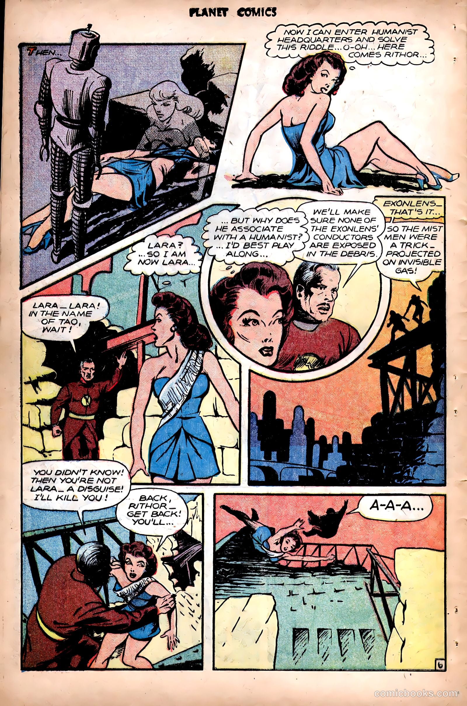 Planet Comics #48 (1947) — page 40 of 52