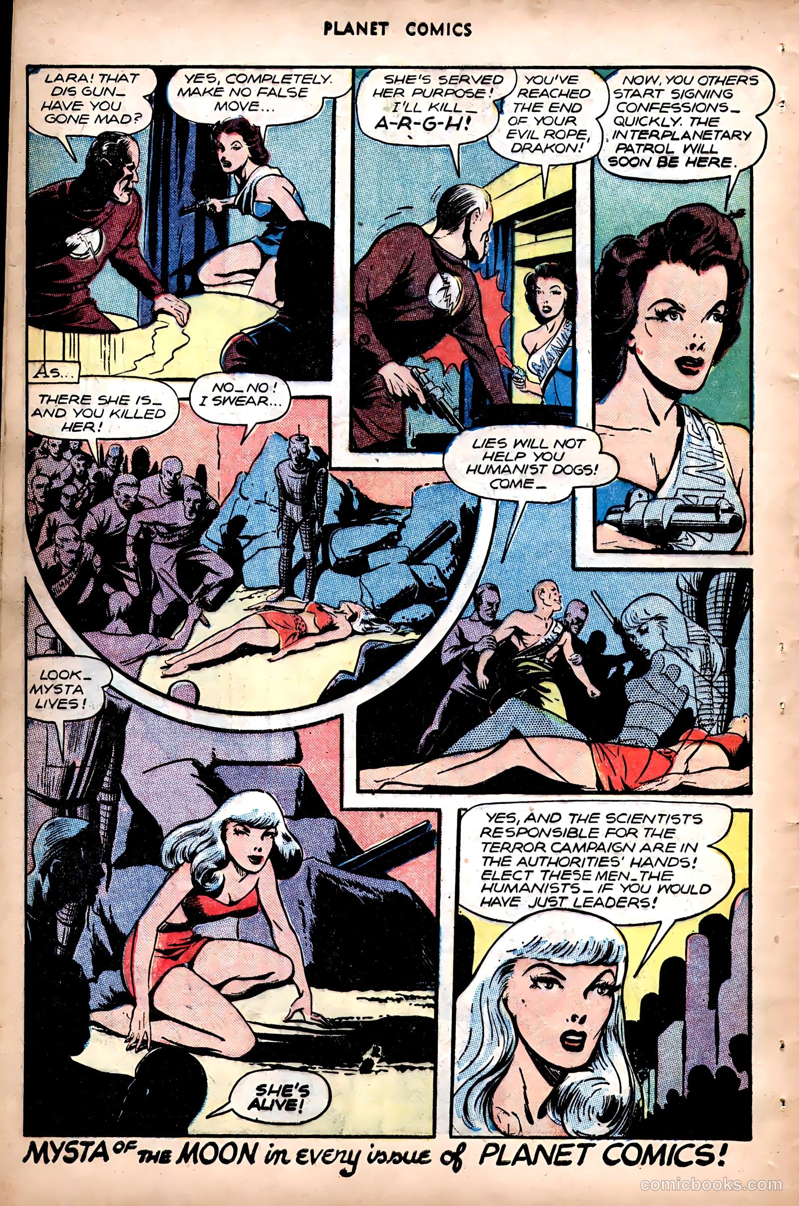 Planet Comics #48 (1947) — page 42 of 52