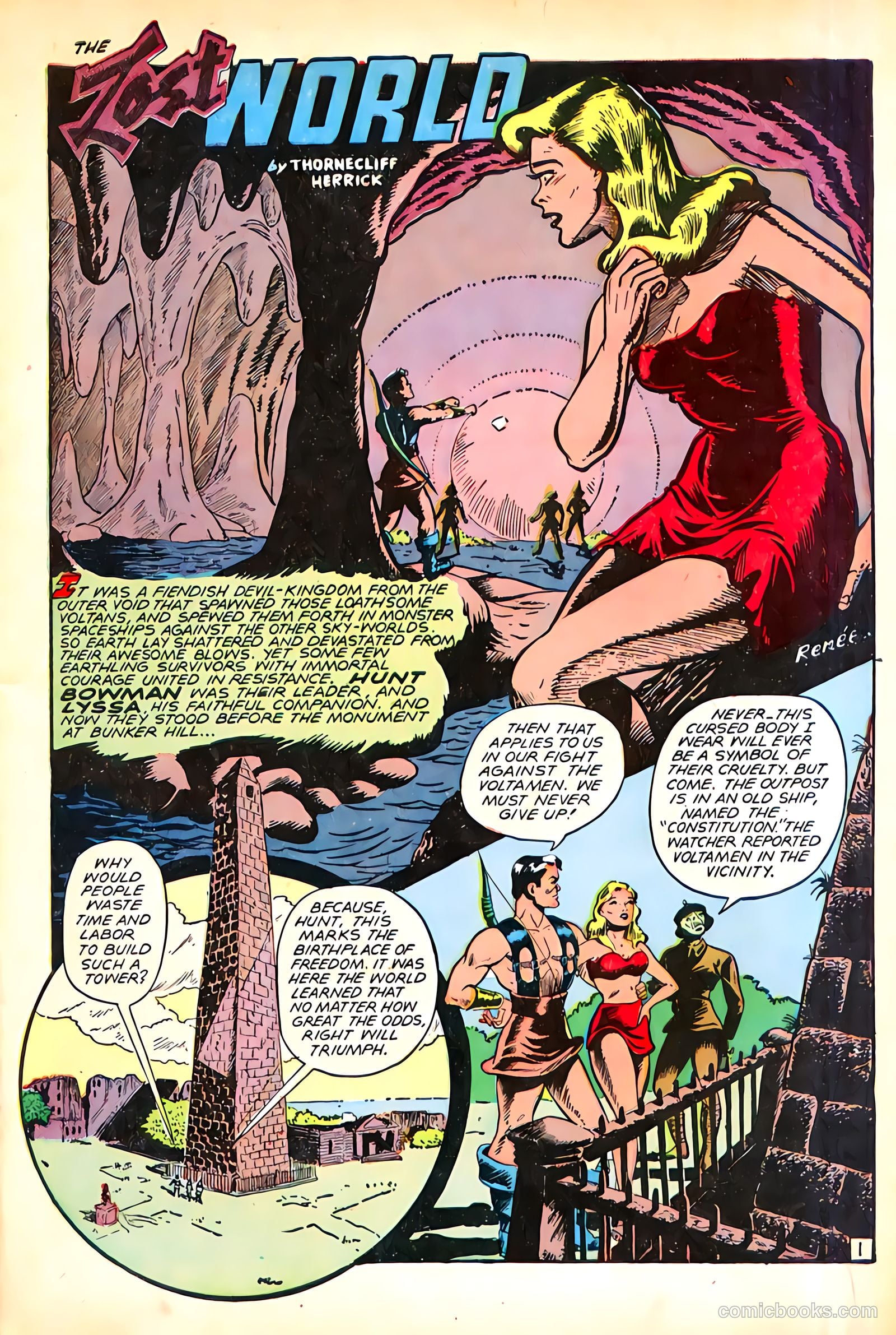 Planet Comics #49 (1947) — page 3 of 52