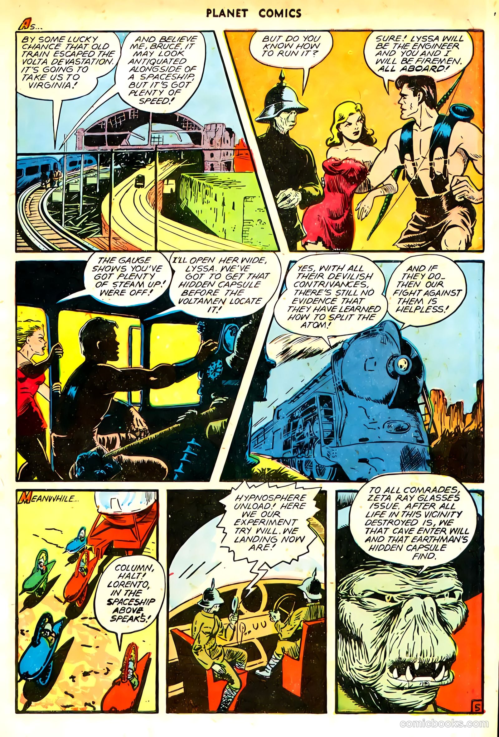 Planet Comics #49 (1947) — page 7 of 52