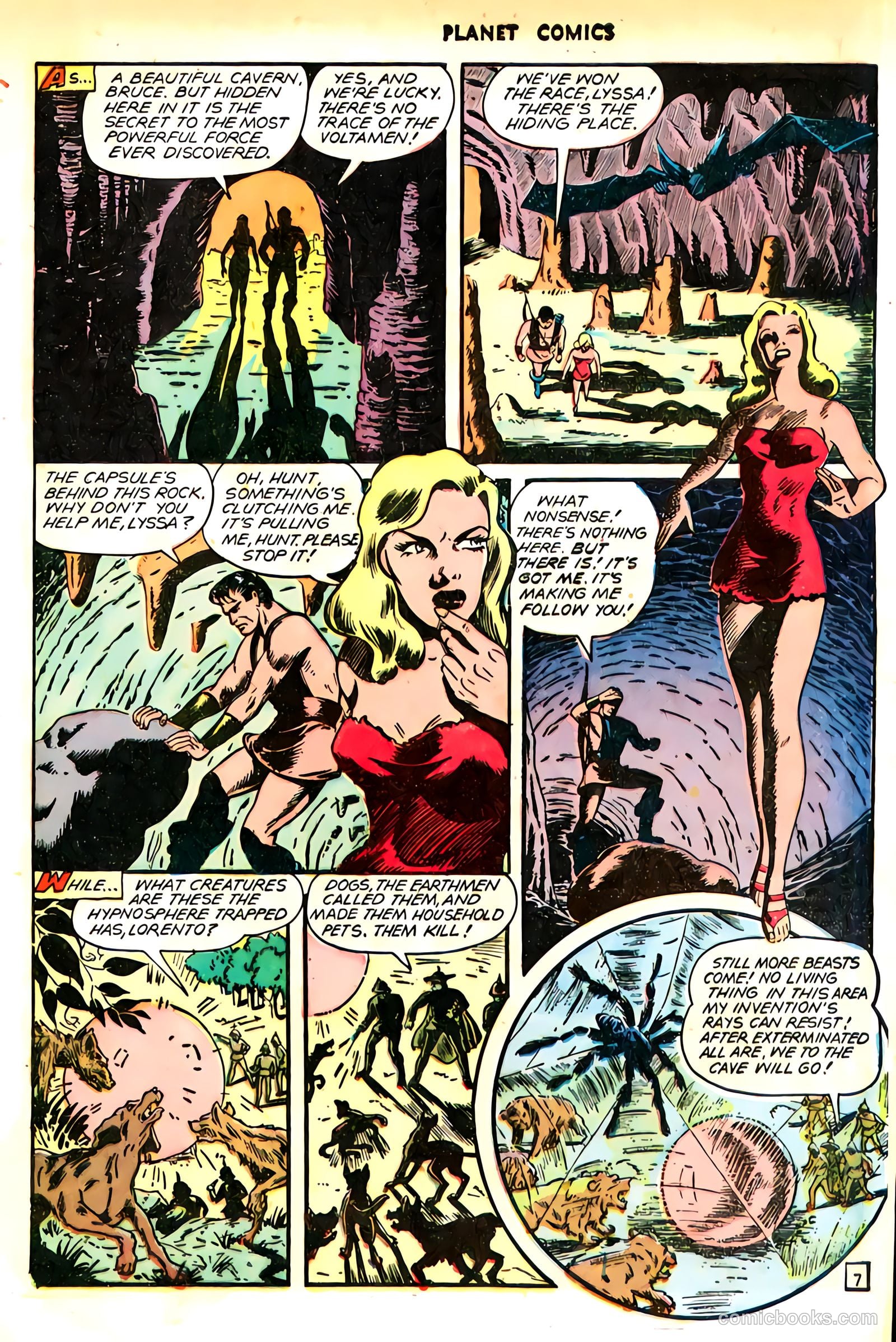 Planet Comics #49 (1947) — page 9 of 52