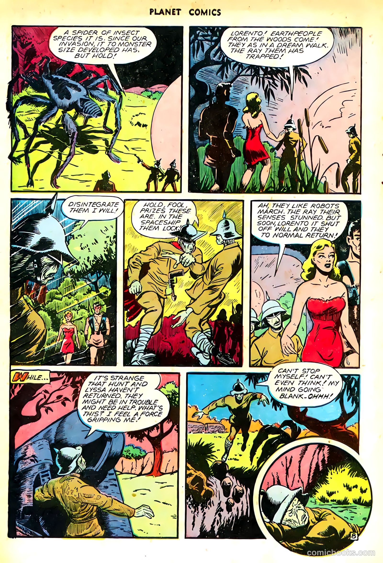 Planet Comics #49 (1947) — page 10 of 52