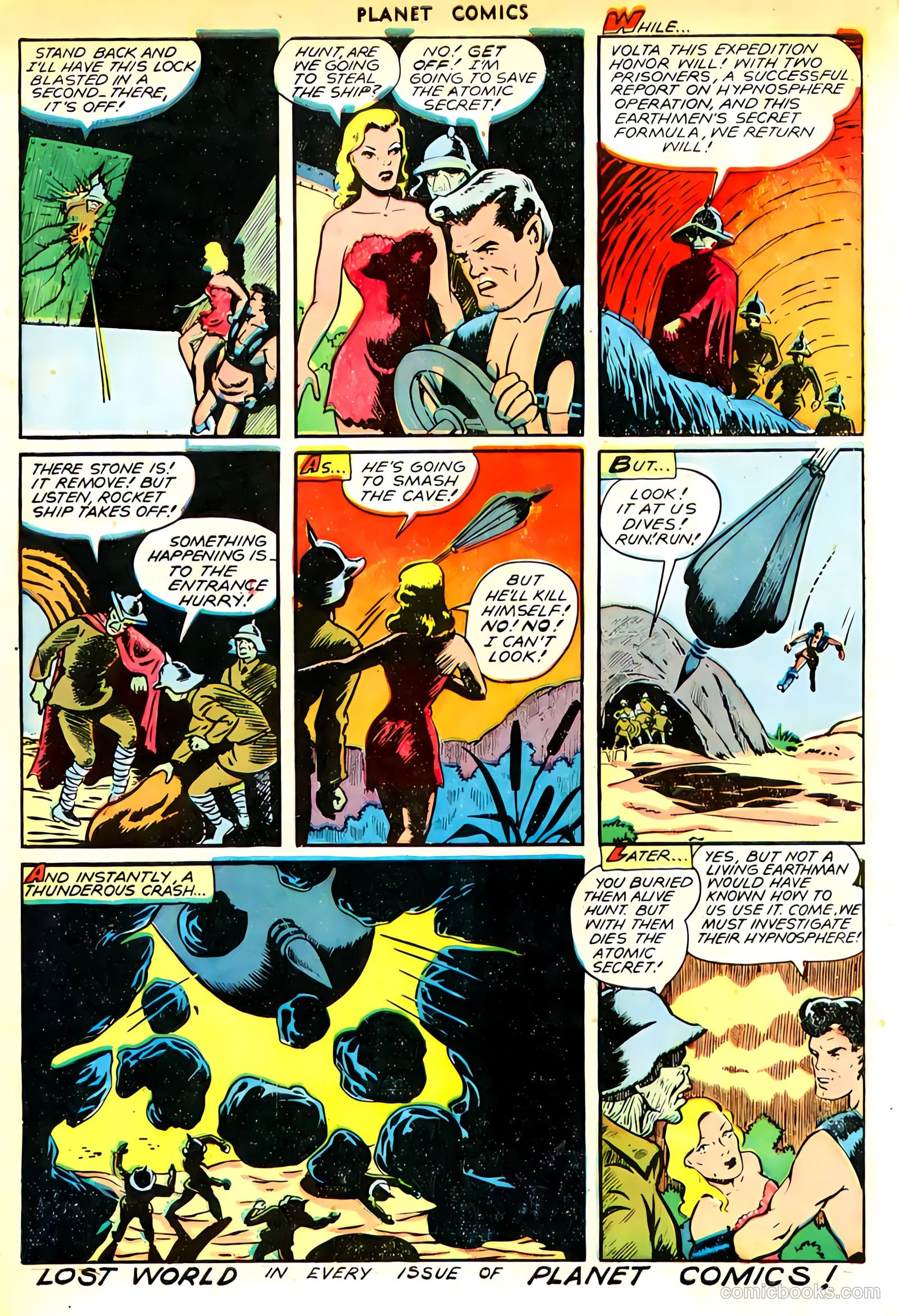 Planet Comics #49 (1947) — page 12 of 52