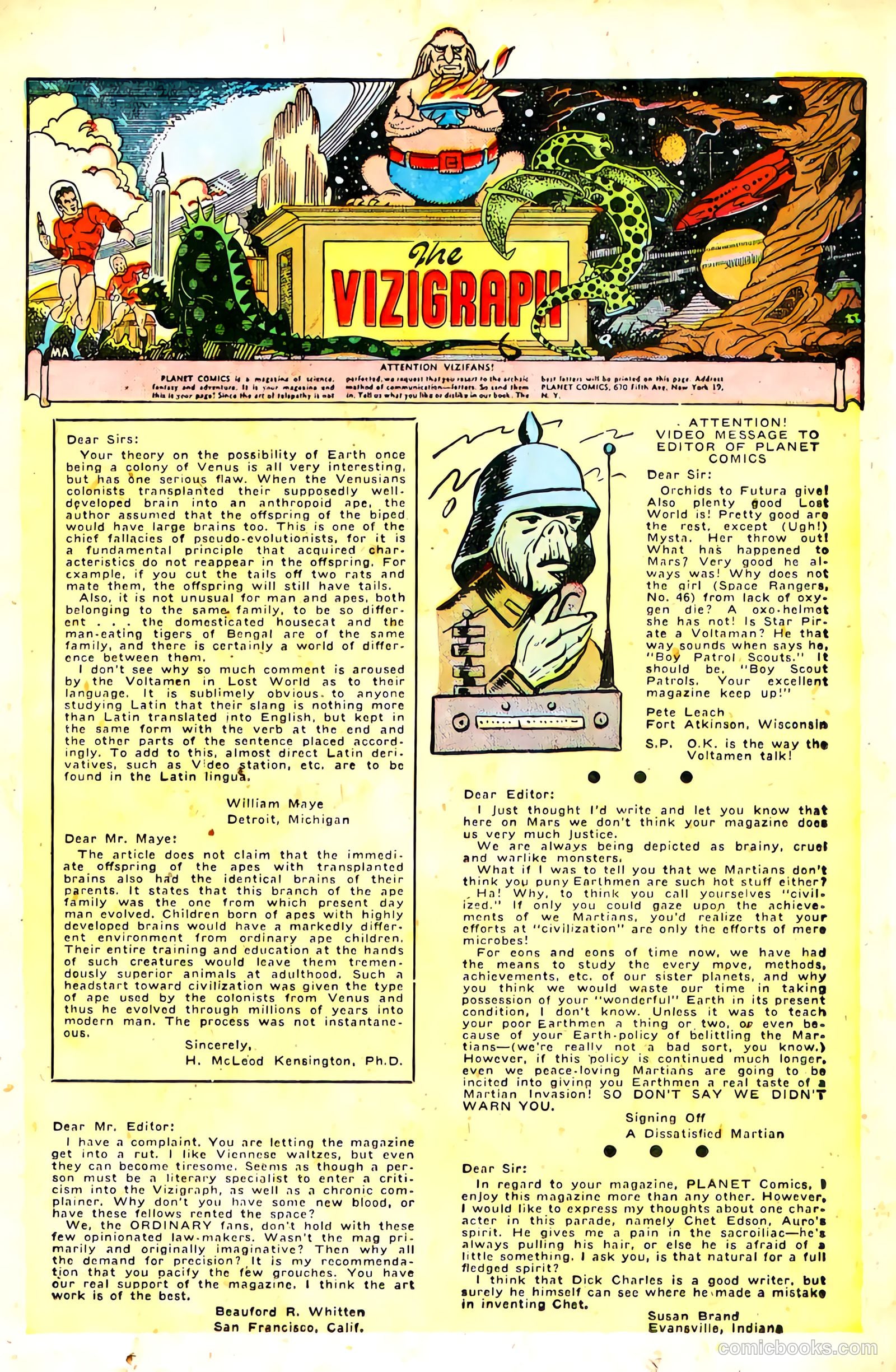 Planet Comics #49 (1947) — page 19 of 52