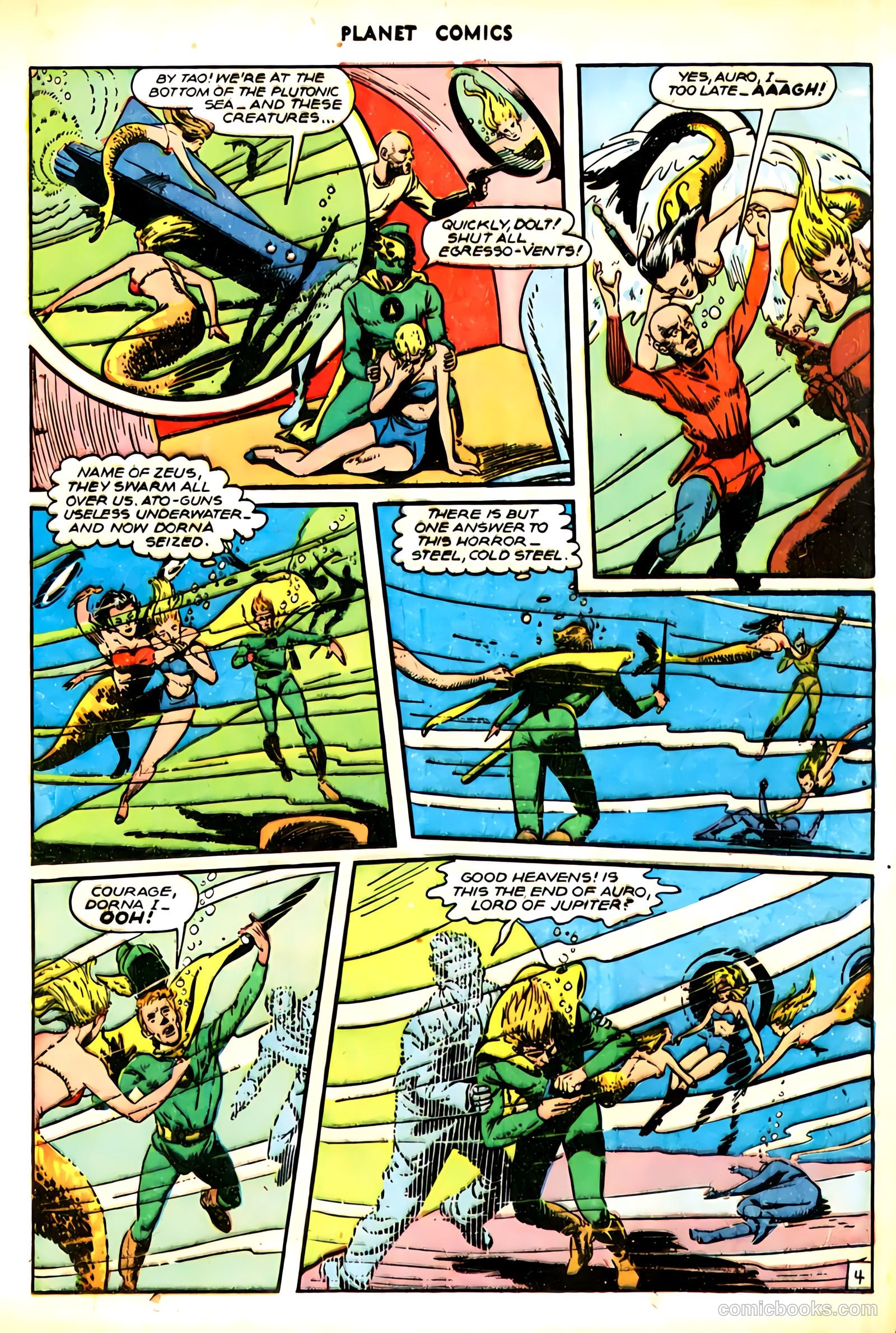 Planet Comics #49 (1947) — page 23 of 52