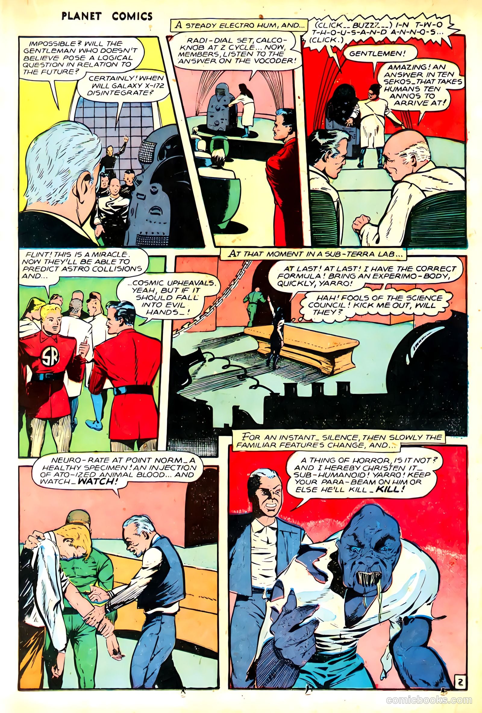 Planet Comics #49 (1947) — page 29 of 52