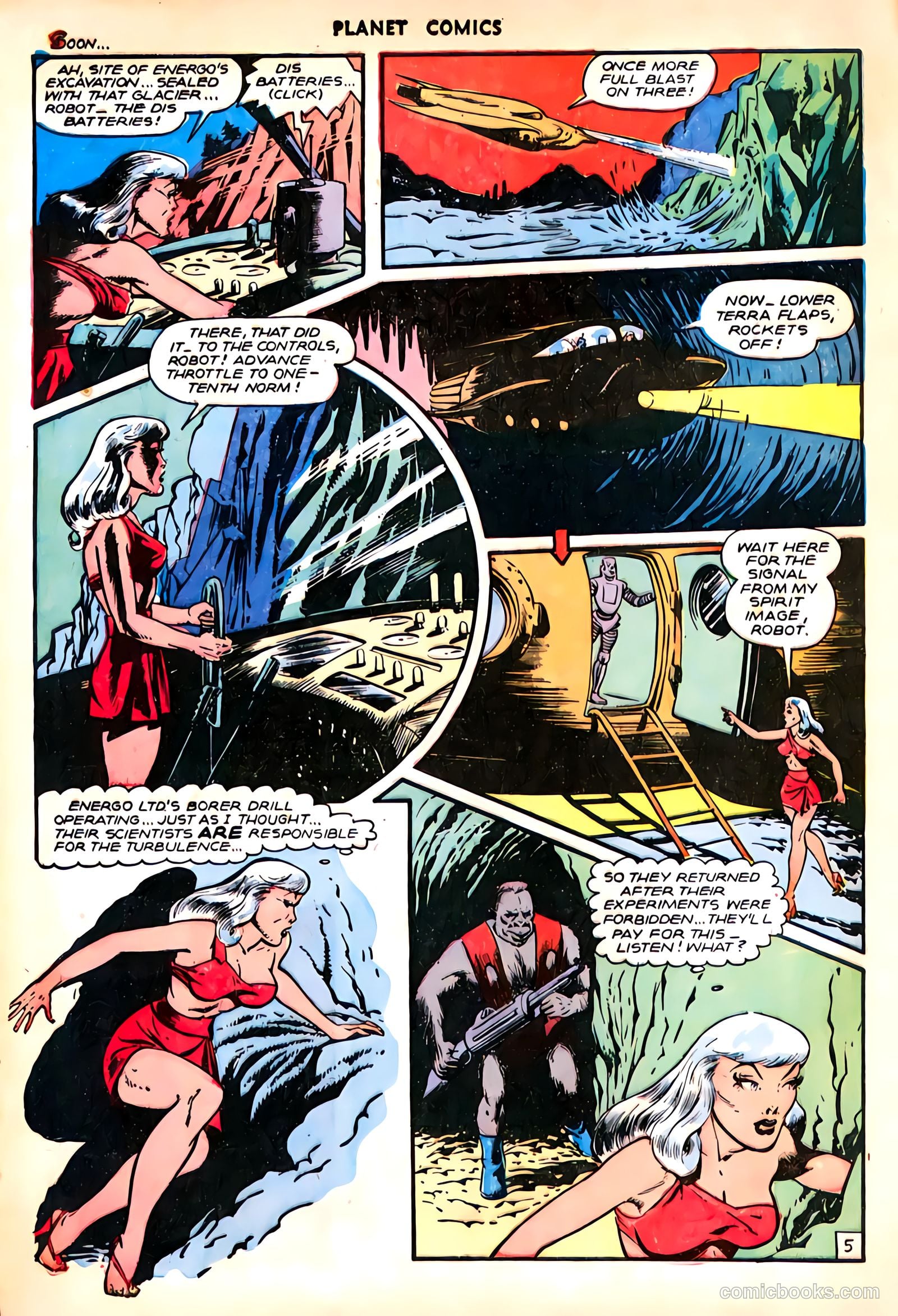 Planet Comics #49 (1947) — page 40 of 52