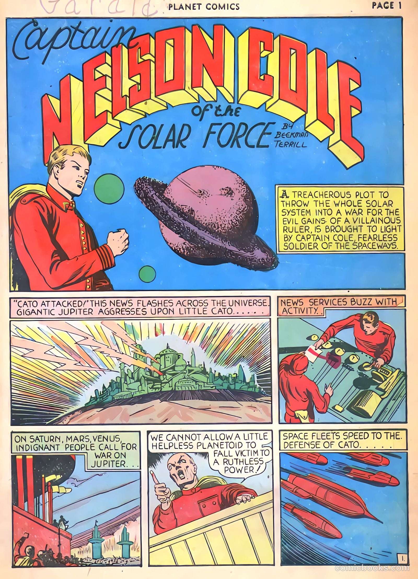 Planet Comics #5 (1940) — page 3 of 69