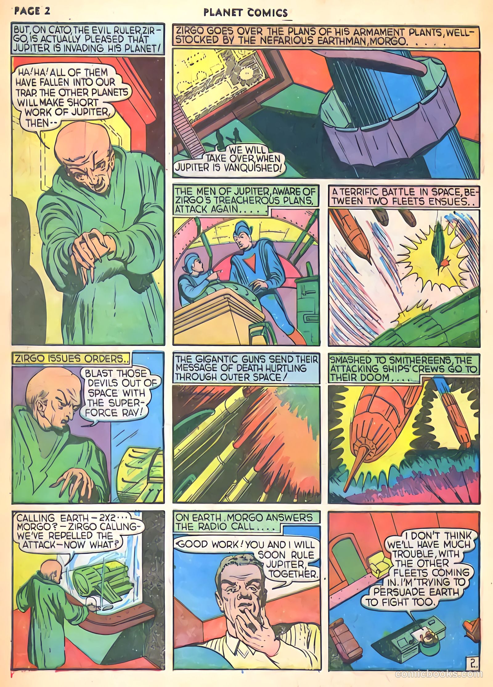 Planet Comics #5 (1940) — page 4 of 69