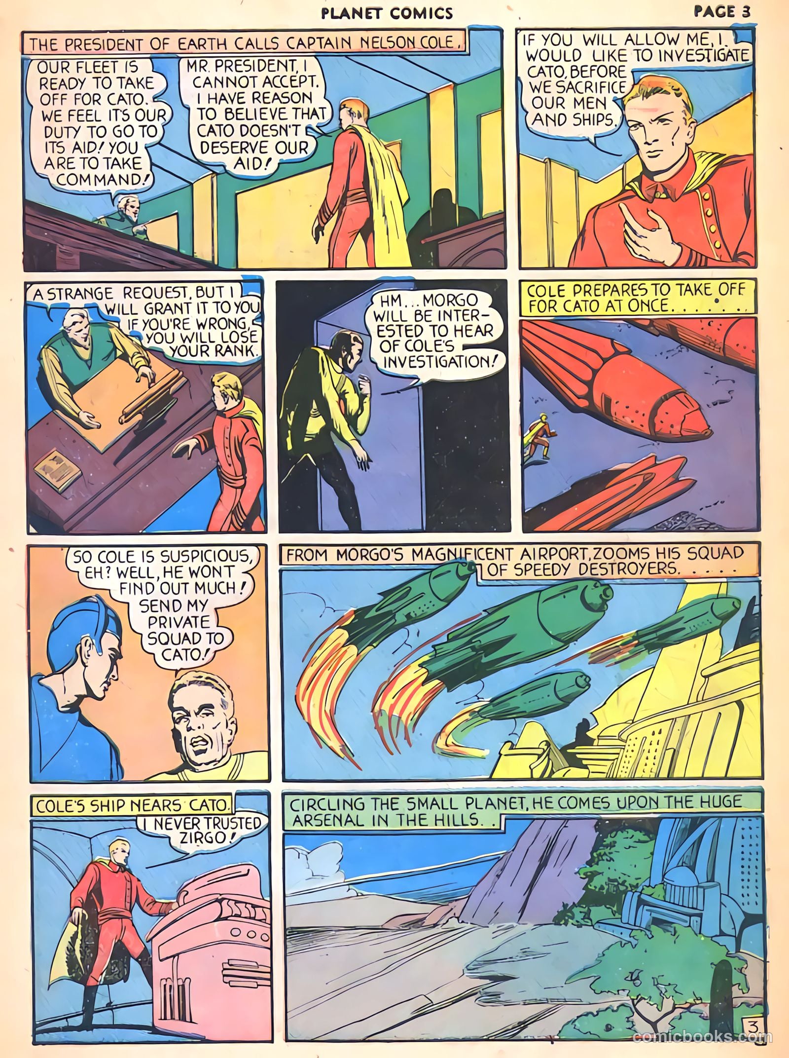 Planet Comics #5 (1940) — page 5 of 69