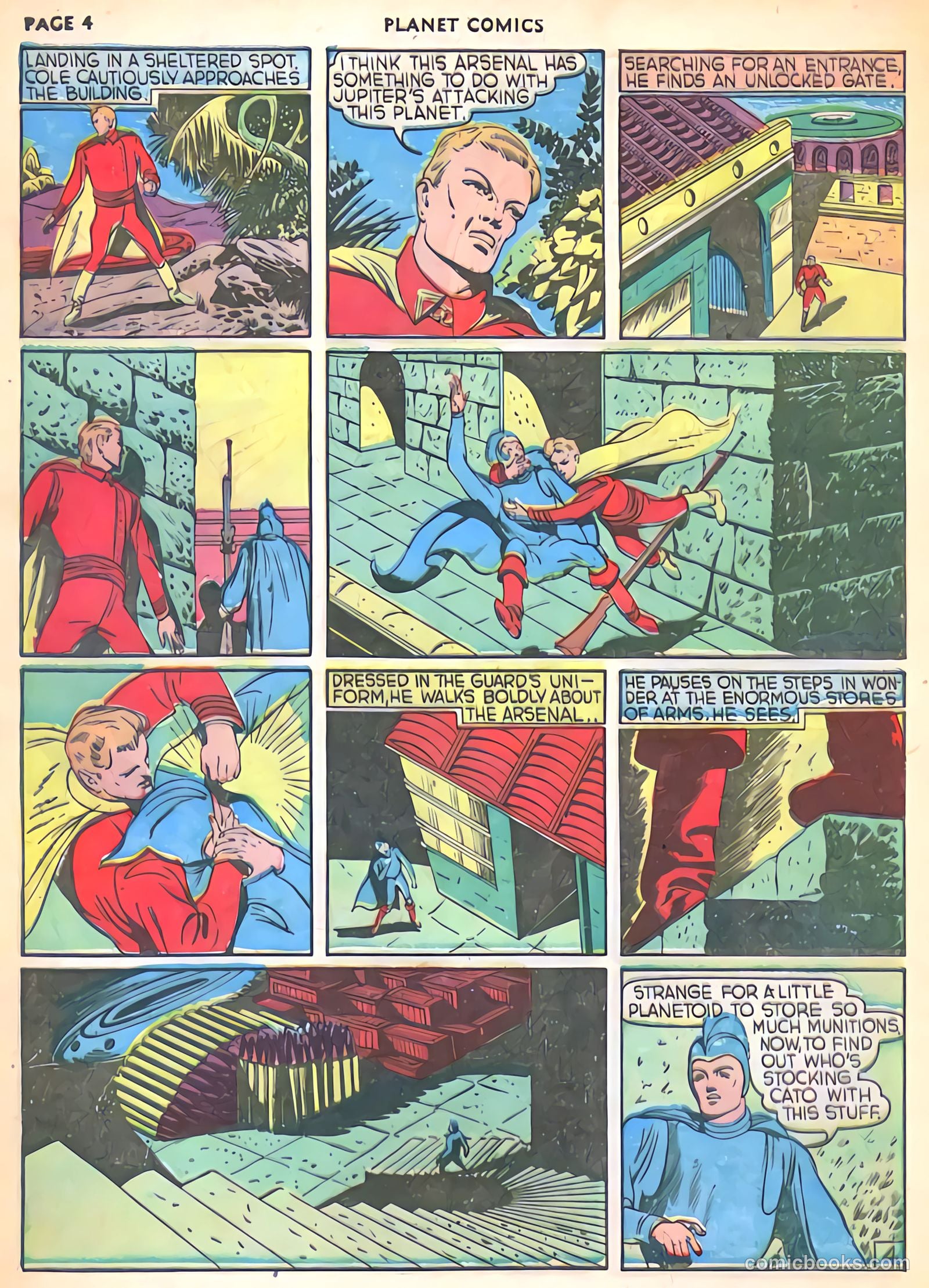 Planet Comics #5 (1940) — page 6 of 69
