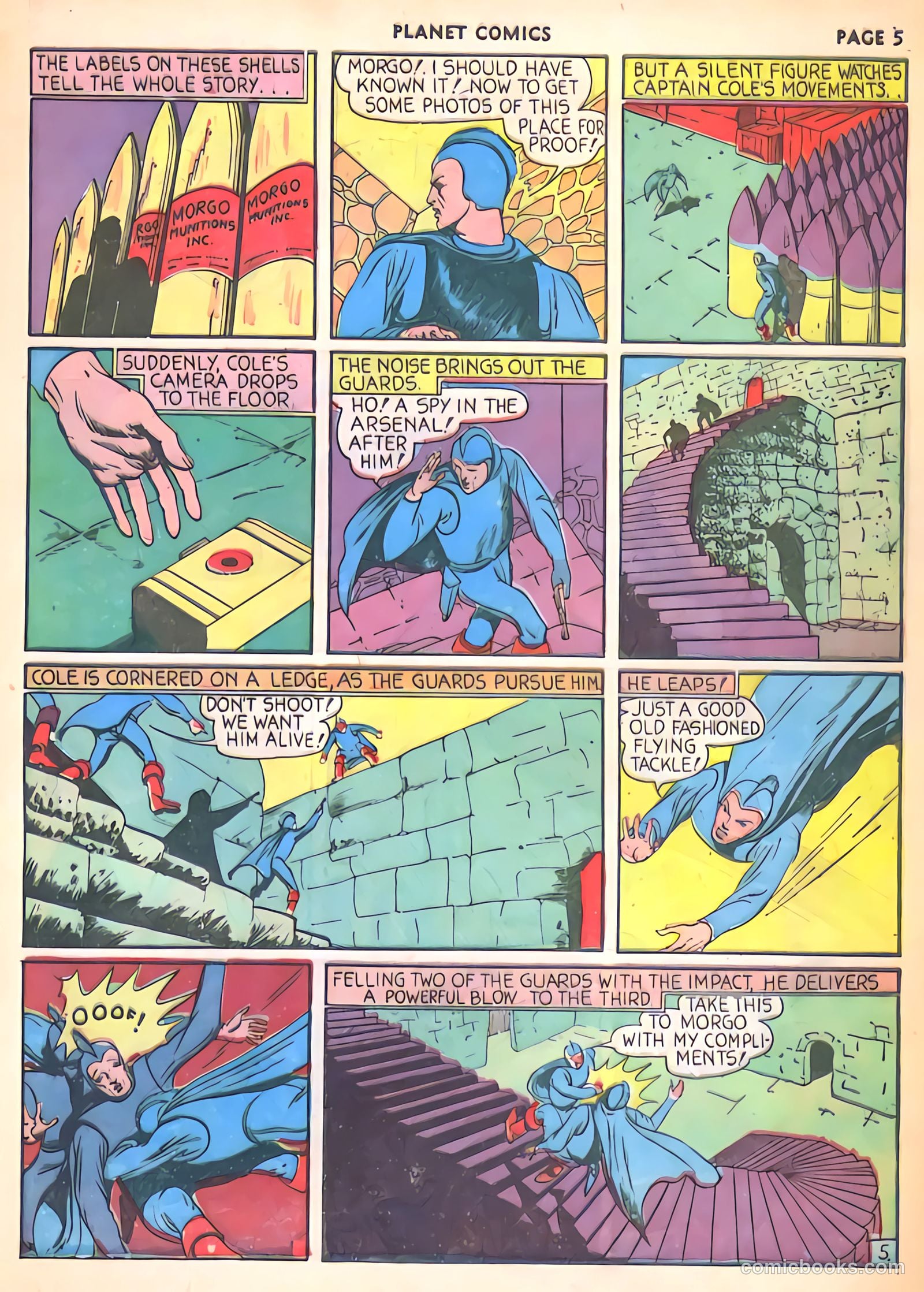 Planet Comics #5 (1940) — page 7 of 69