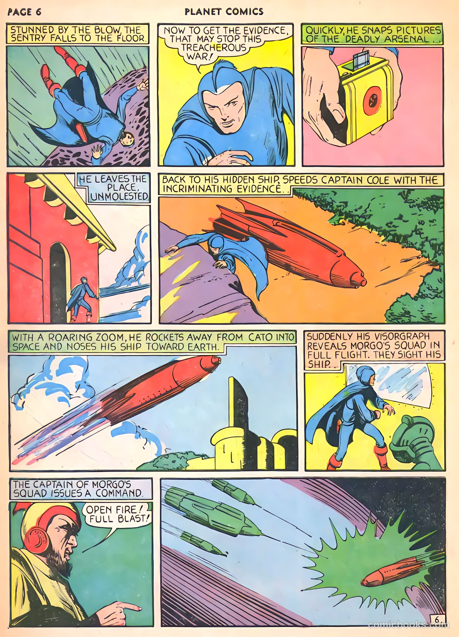 Planet Comics #5 (1940) — page 8 of 69